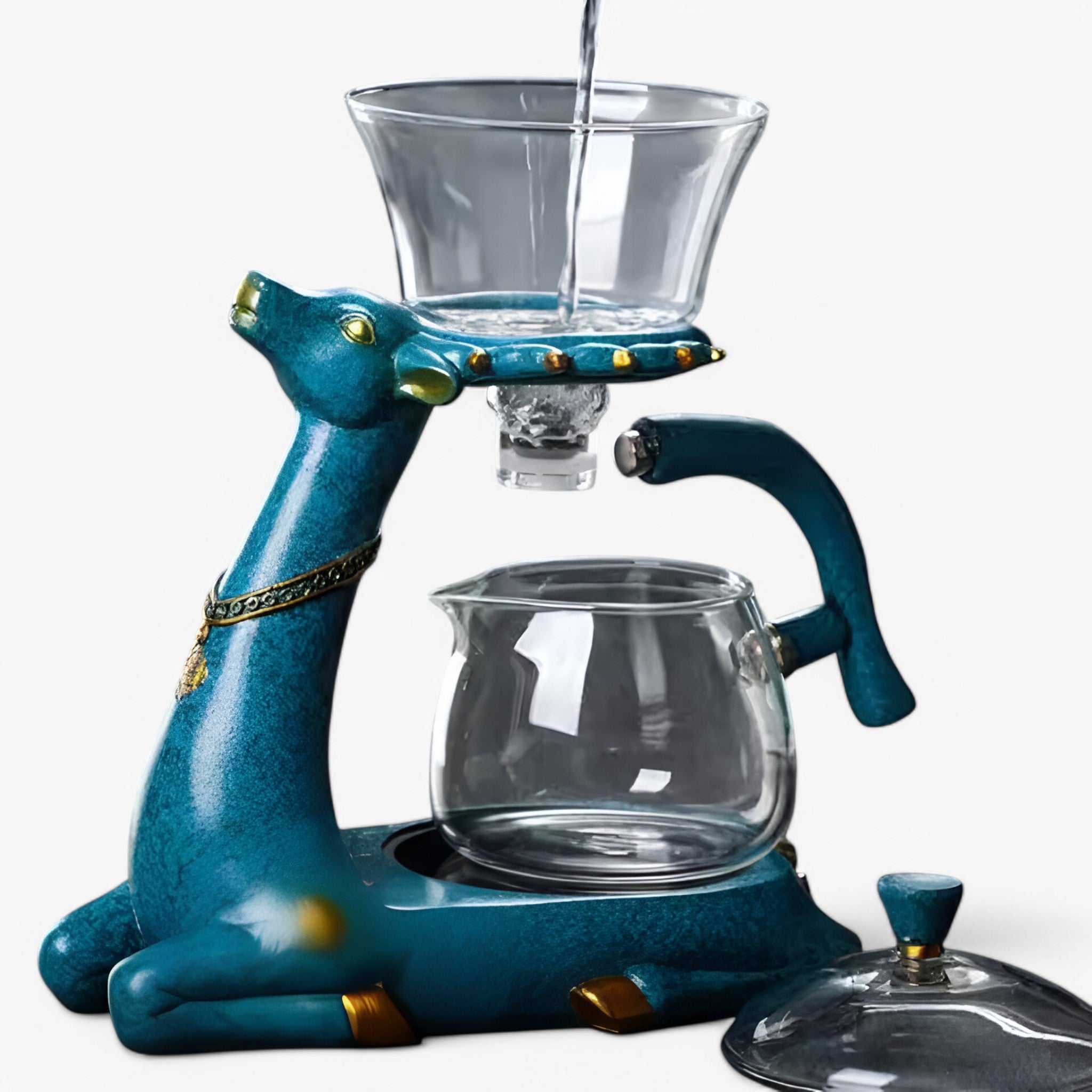 Teiera in Vetro con Infusore Uomo - - home & garden huis & tuin infusore teiera teiera vetro uomo vetro - Concept Palermo