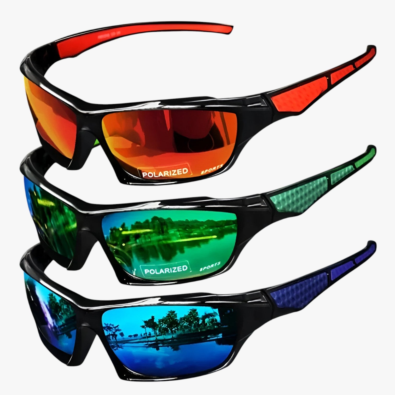Occhiali da Sole Sportivi Polarizzati UV400 Stile e Protezione per Lui e Lei Uomo - - men sunglasses polarized mens sunglasses occhiali occhiali sole polarizzati protezione sole sportivi stile sunglasses - Concept Palermo