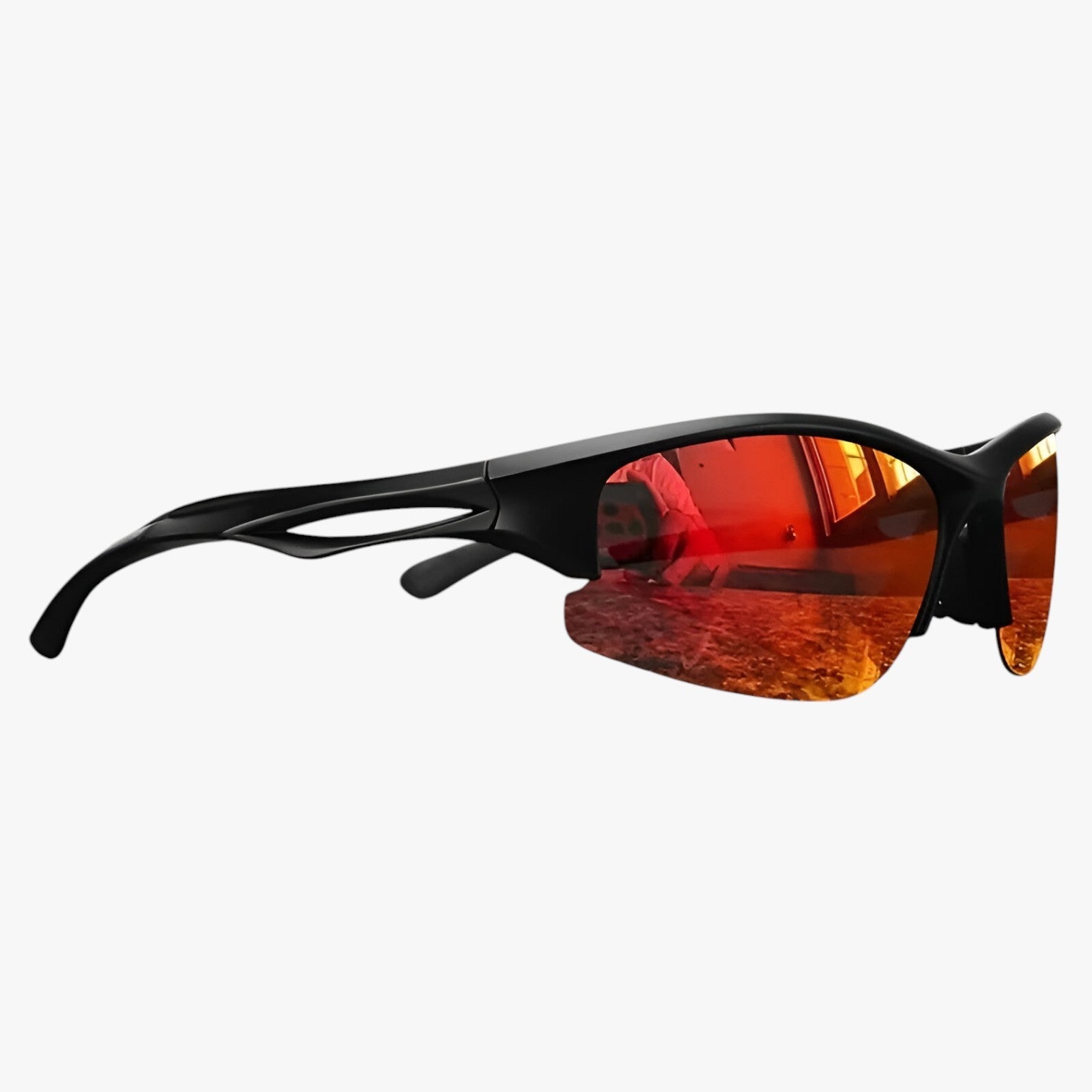 Occhiali da sole sportivi con montatura metà bordo - Polarizzati e visione colorata Uomo - - bordo colorata mens sunglasses metà montatura occhiali occhiali sole Polarized man sunglasses polarizzati sole Sunglasses - Concept Palermo