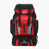 Mochila de trekking para hombre 60L impermeable - grande, resistente y cómoda para aventura