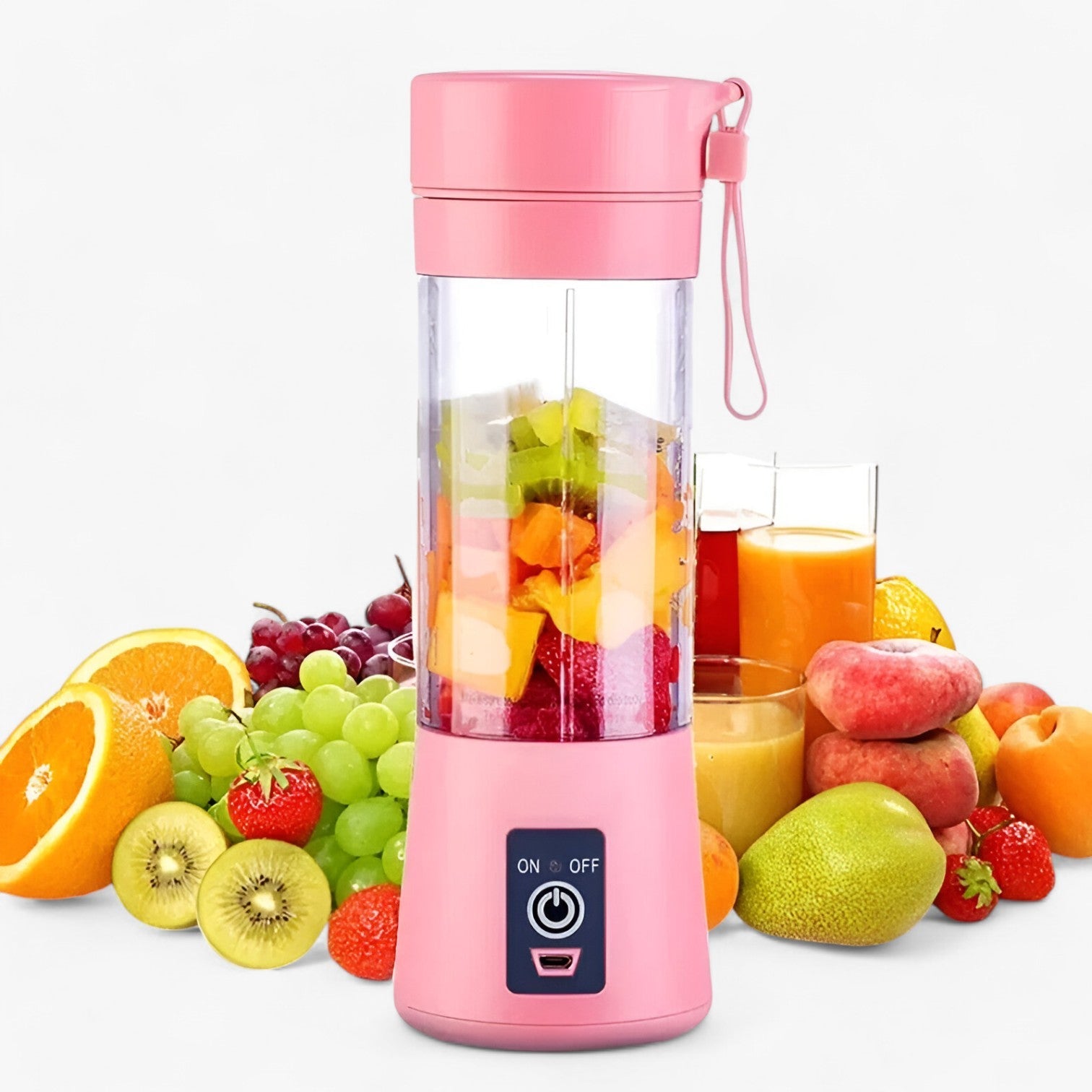 Estrattore USB portatile: Smoothie freschi in qualsiasi momento e ovunque Uomo - Rosso - estrattore estrattore portatile freschi Kitchen kitchen & dining kitchen accessory kitchen gadgets momento ovunque portatile qualsiasi - Concept Palermo