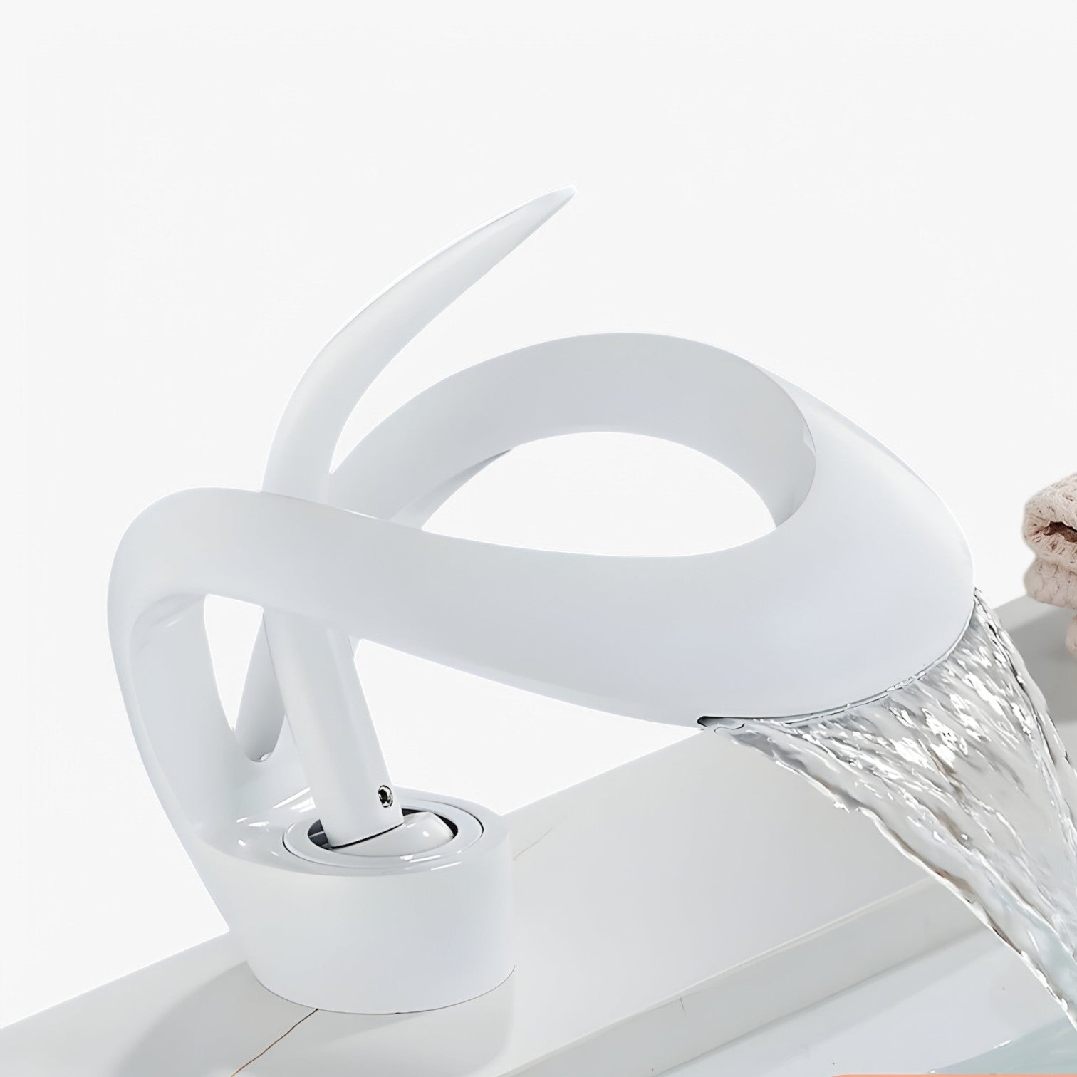 Rubinetto Uomo Durevole con Flusso d'Acqua Fluido e Regolabile - Bianco - acqua fluido flusso flusso acqua Home Home & Garden uomo - Concept Palermo