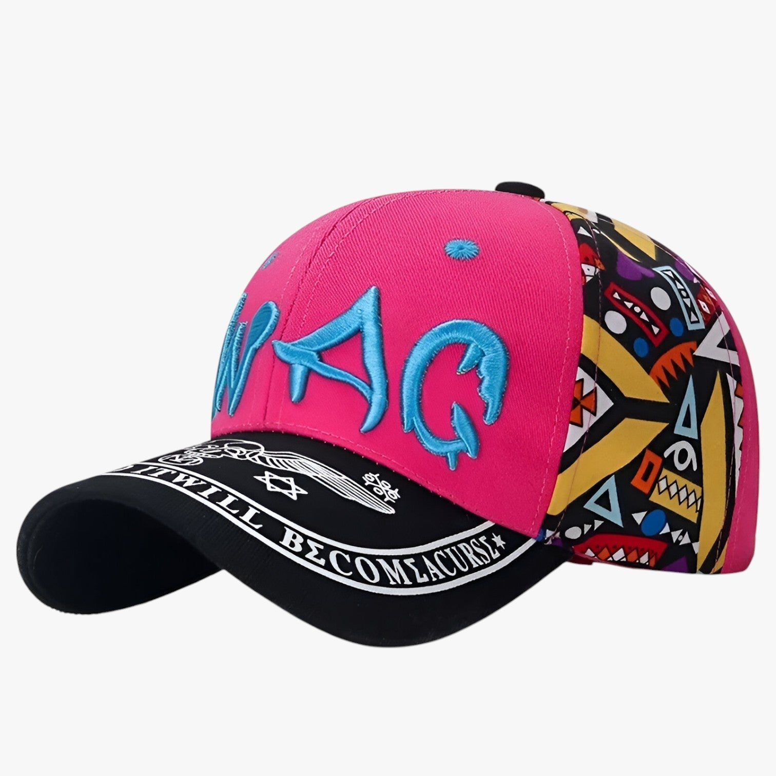 Cappellino da baseball con protezione UV Lino Uomo - Rosa rosso - baseball Baseball caps cappellino cappellino baseball caps lino men's hat mens accessory protezione uomo - Concept Palermo