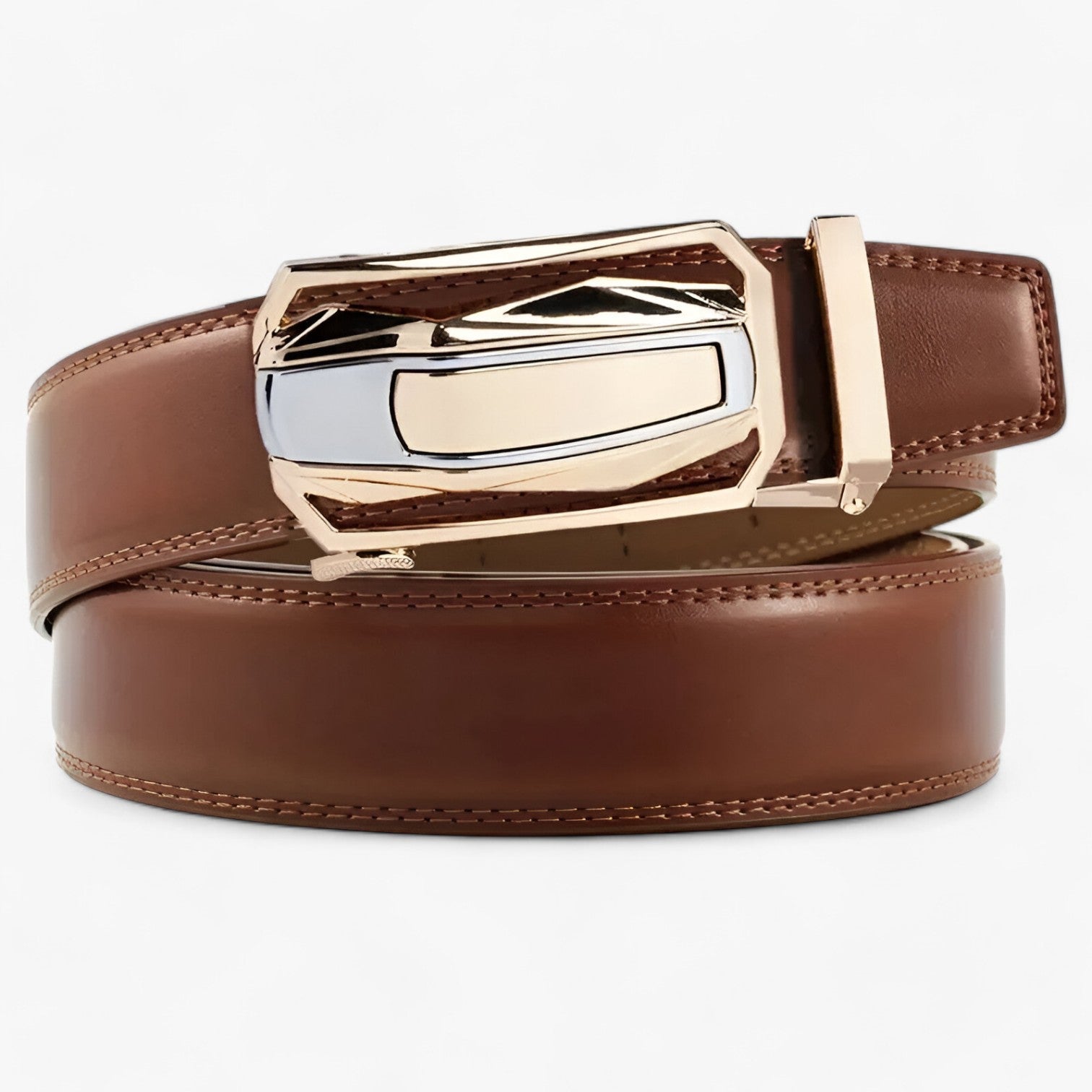 Cintura Uomo in Vera Pelle Nera, Elegante e Resistente, per Abiti e Casual - - Belts cintura cintura vera durata mens accessory Mens belt pelle stile uomo vera - Concept Palermo