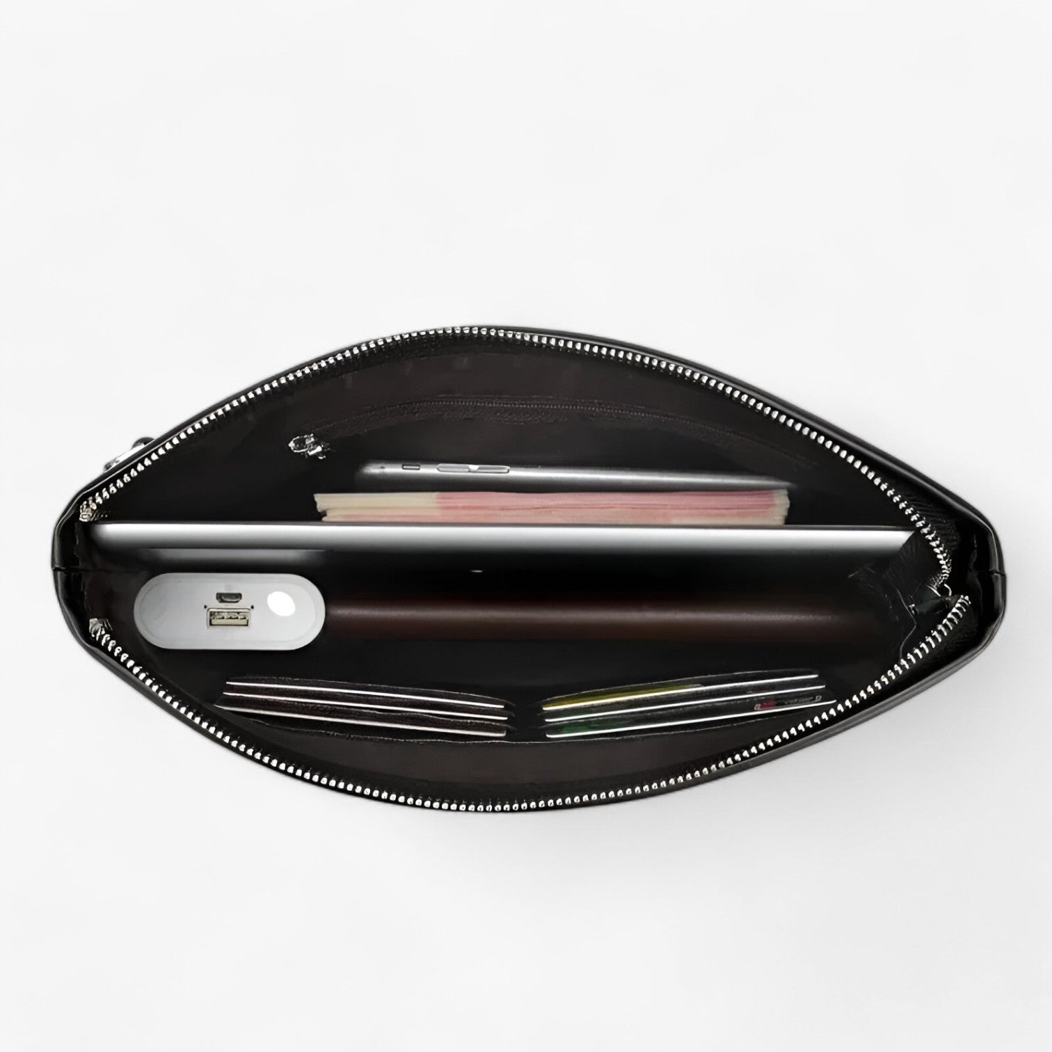 Borsa Donna Grande in Vera Pelle Nera, Elegante e Capiente per Lavoro e Viaggio - - borsa borsa pelle capacità mens accessory mens wallet pelle wallet wallets - Concept Palermo