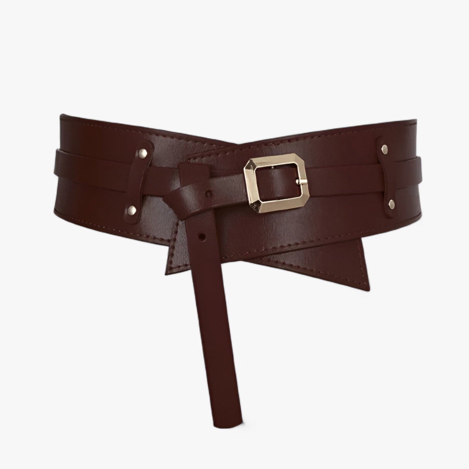 Cintura Uomo in Vera Pelle Nera Multifunzione Elegante e Resistente - Caffè - belt buckle women Belts cintura cintura vera multifunzionale pelle stile vera waist belt for women women's belt - Concept Palermo
