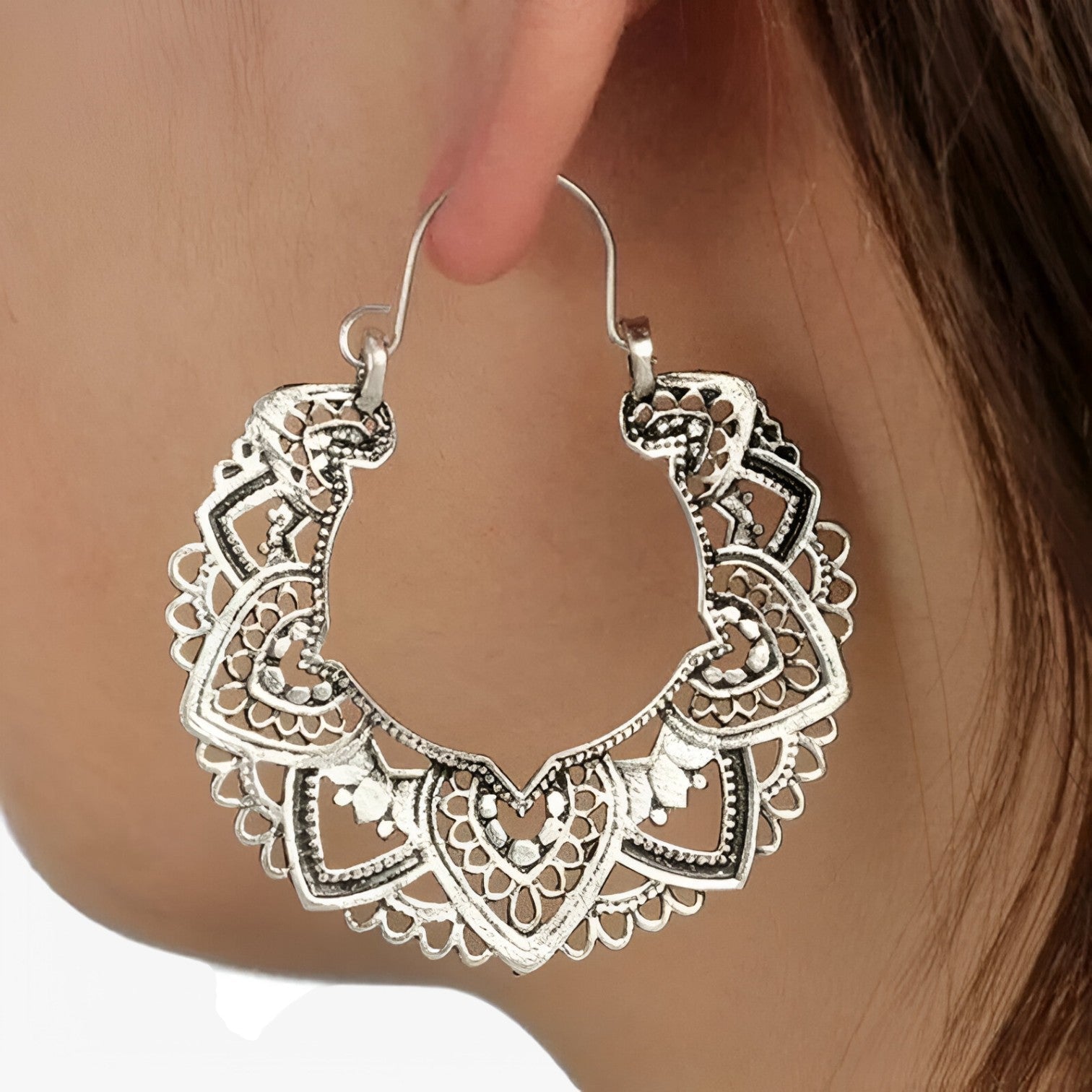 Orecchini color argento - eleganza senza tempo per ogni occasione Donna - - Accessories Jewelry color donna EARRINGS eleganza jewelry occasione ogni orecchini orecchini color womens earring - Concept Palermo