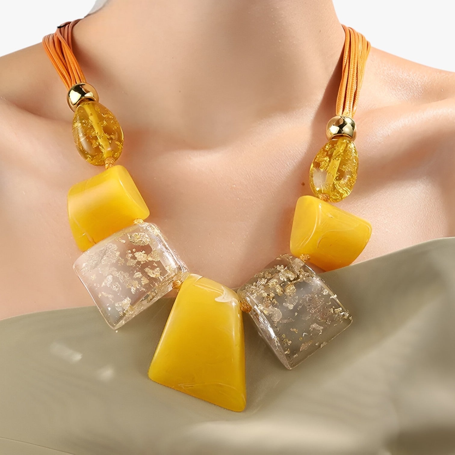 Collana di perle spesse vivaci – dichiarazione di colore e stile Lana Donna - - collana collana perle colore dichiarazione donna elegant womens necklaces jewelry lana Necklace Necklaces for Women perle - Concept Palermo
