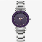 Montre en acier doré