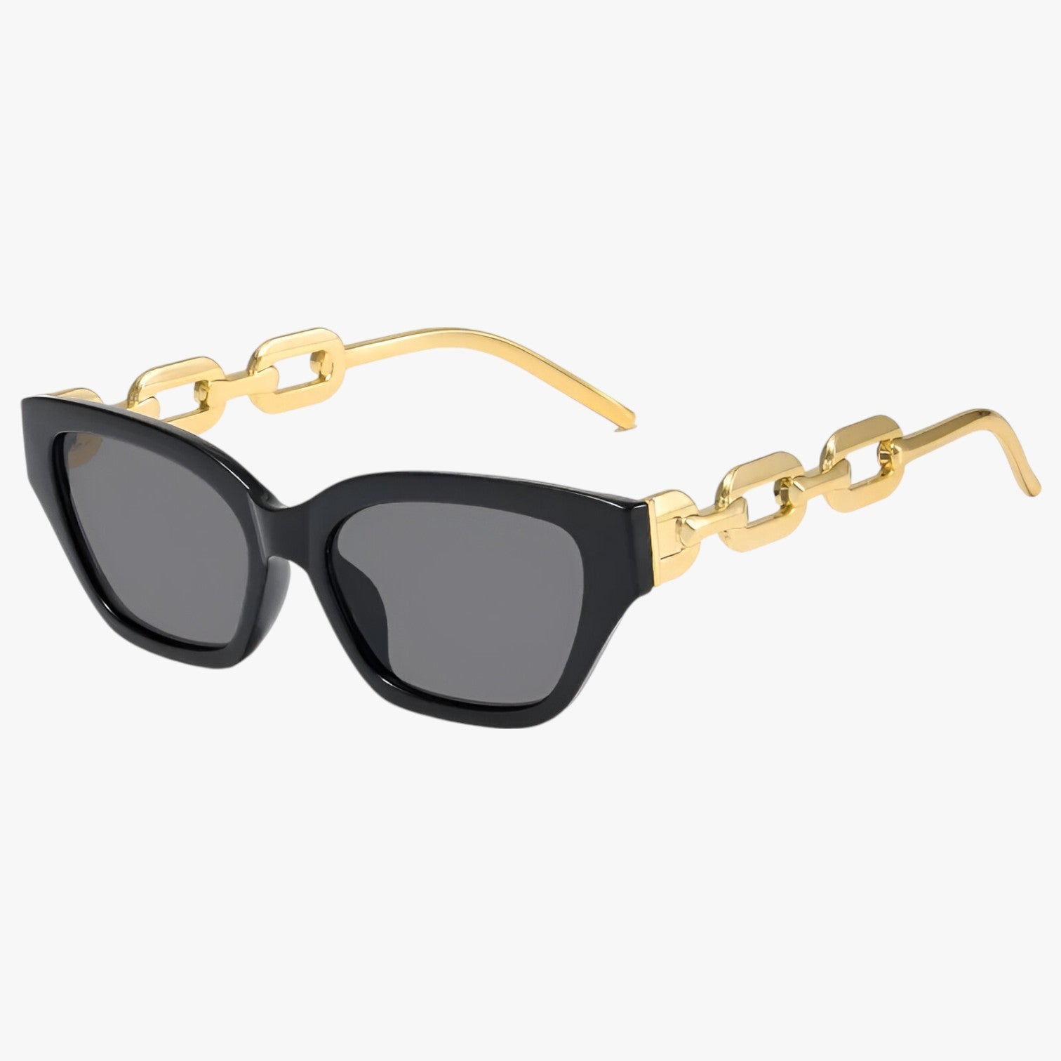 Occhiali da sole Vintage a forma di gatto – stile chic, protezione UV - nero - Cat Eye Sunglasses chic Fashion Sunglasses forma gatto occhiali occhiali sole polarized sunglasses women protezione sole stile Sunglasses - Concept Palermo