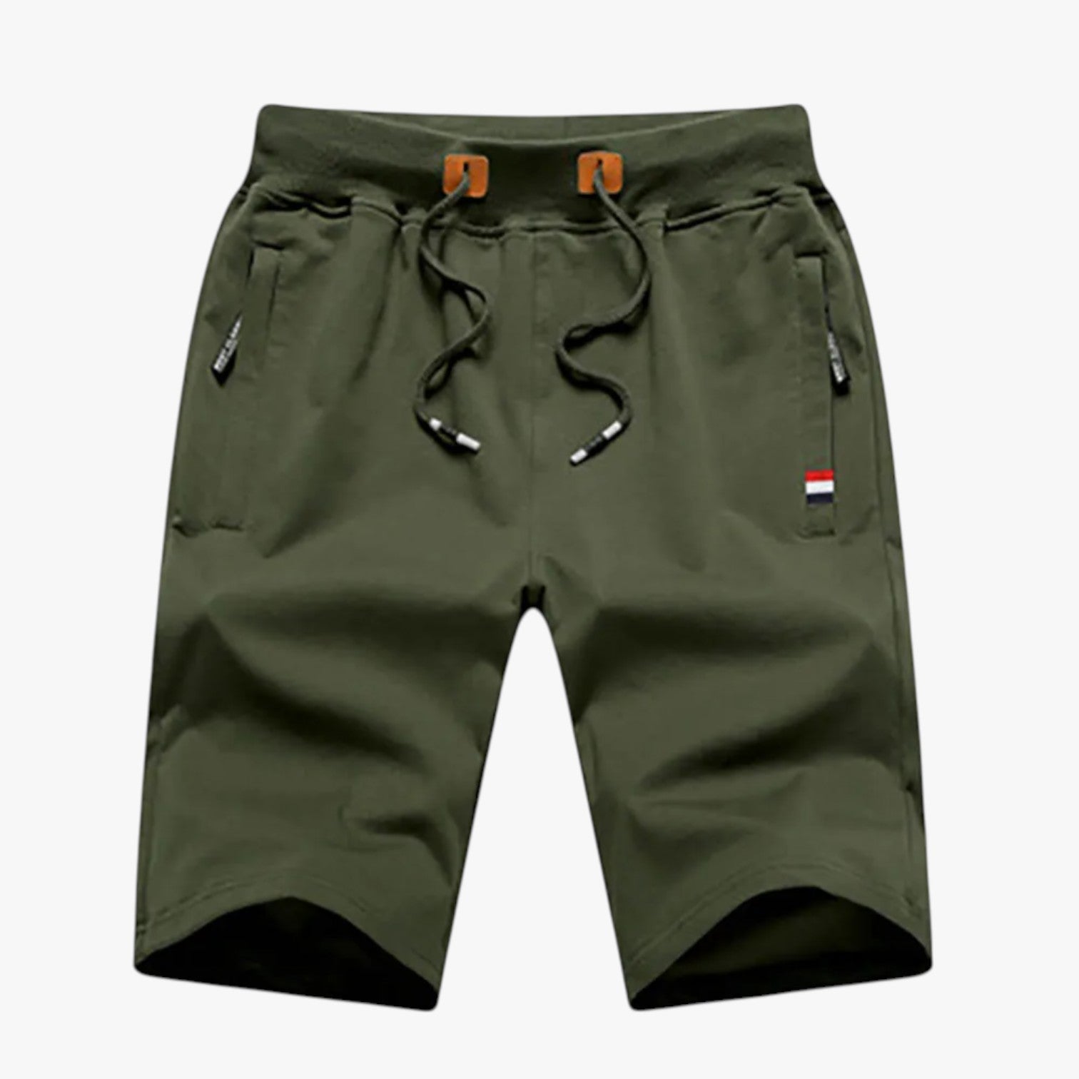 Pantaloncini estivi slim-fit da uomo: stile casual e comfort da spiaggia Pelle - Verde militare - casual comfort estivi Herren Shorts komfortable Shorts pantaloncini pantaloncini estivi pelle shorts shorts for men slim Summer shorts - Concept Palermo