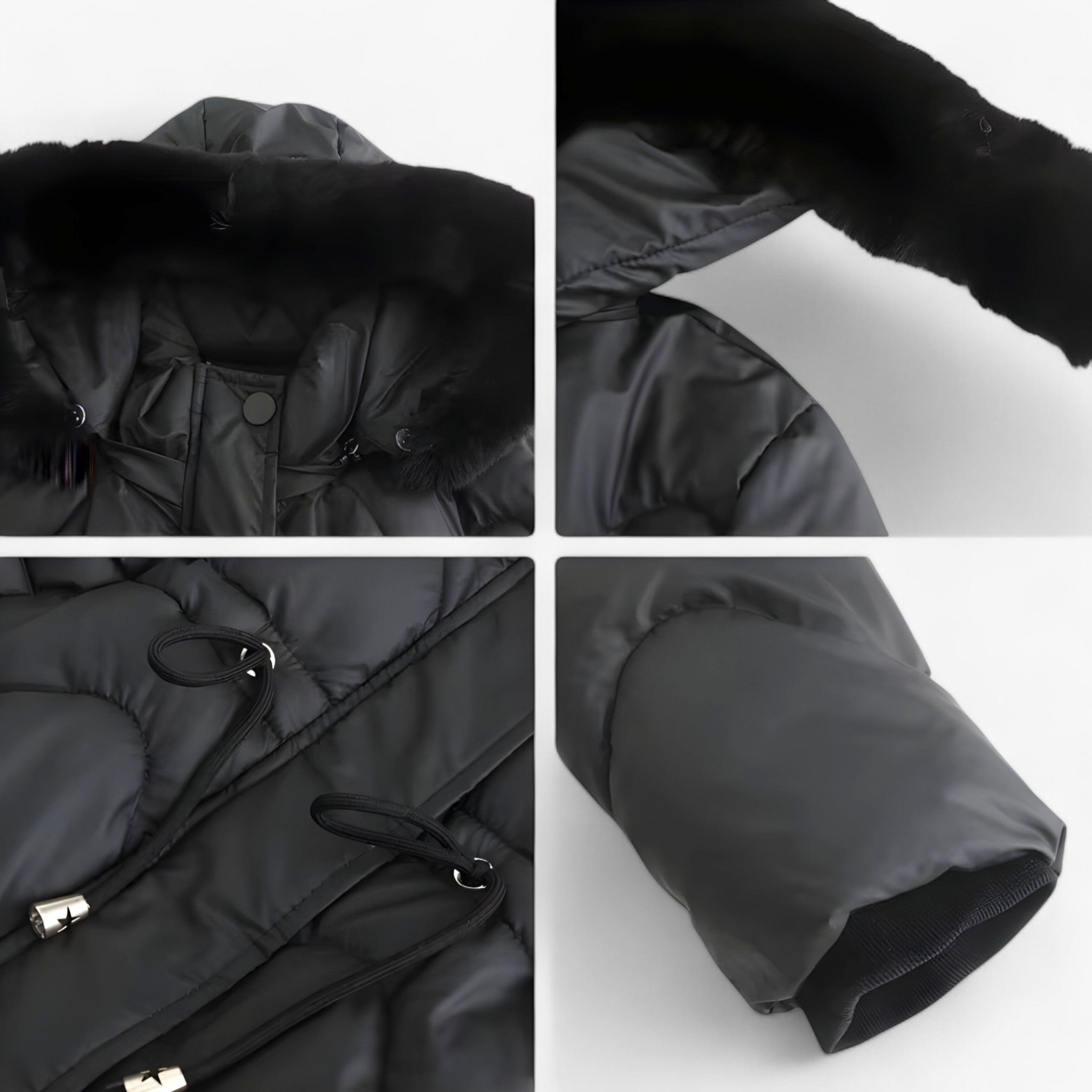 Piumino invernale - con cappuccio e pelliccia spessa per un massimo calore Uomo - - Bestseller-tag calore cappuccio invernale massimo pelliccia piumino piumino invernale spessa - Concept Palermo