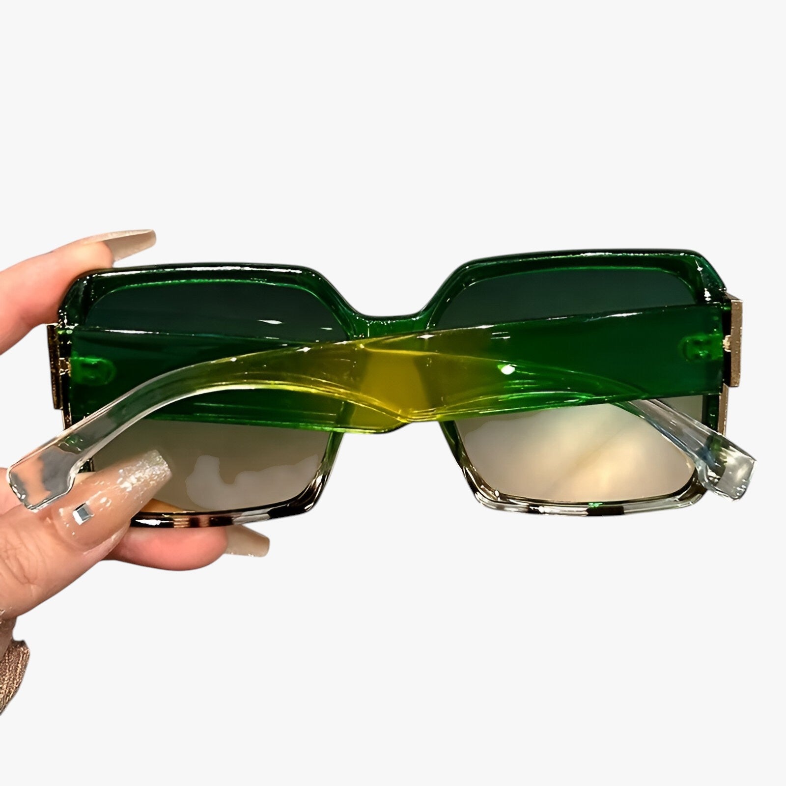Occhiali da sole oversize con lenti sfumate per look estivi alla moda Uomo - - alla estivi Fashion Sunglasses lenti look moda occhiali occhiali sole oversize Sunglasses - Concept Palermo