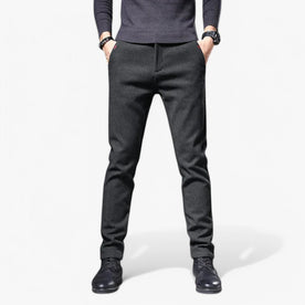 Pantalone Uomo Cotone Stretch Blu Comfort Fit - Blu marino - comfort cotone Cotton Men pantalone pantalone uomo pants Solid stretch uomo - Concept Palermo
