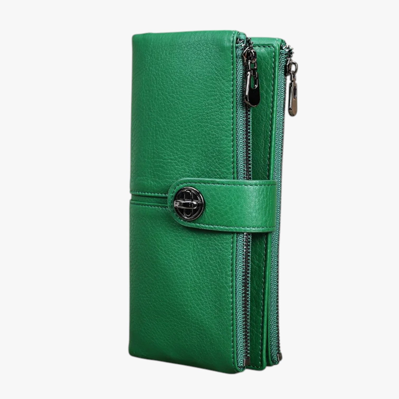 Portafoglio Donna in Pelle con AirTag, Sicuro e Multiuso - Verde - airtag donna multiuso pelle portafoglio portafoglio donna sicuro wallet wallets womens wallet - Concept Palermo