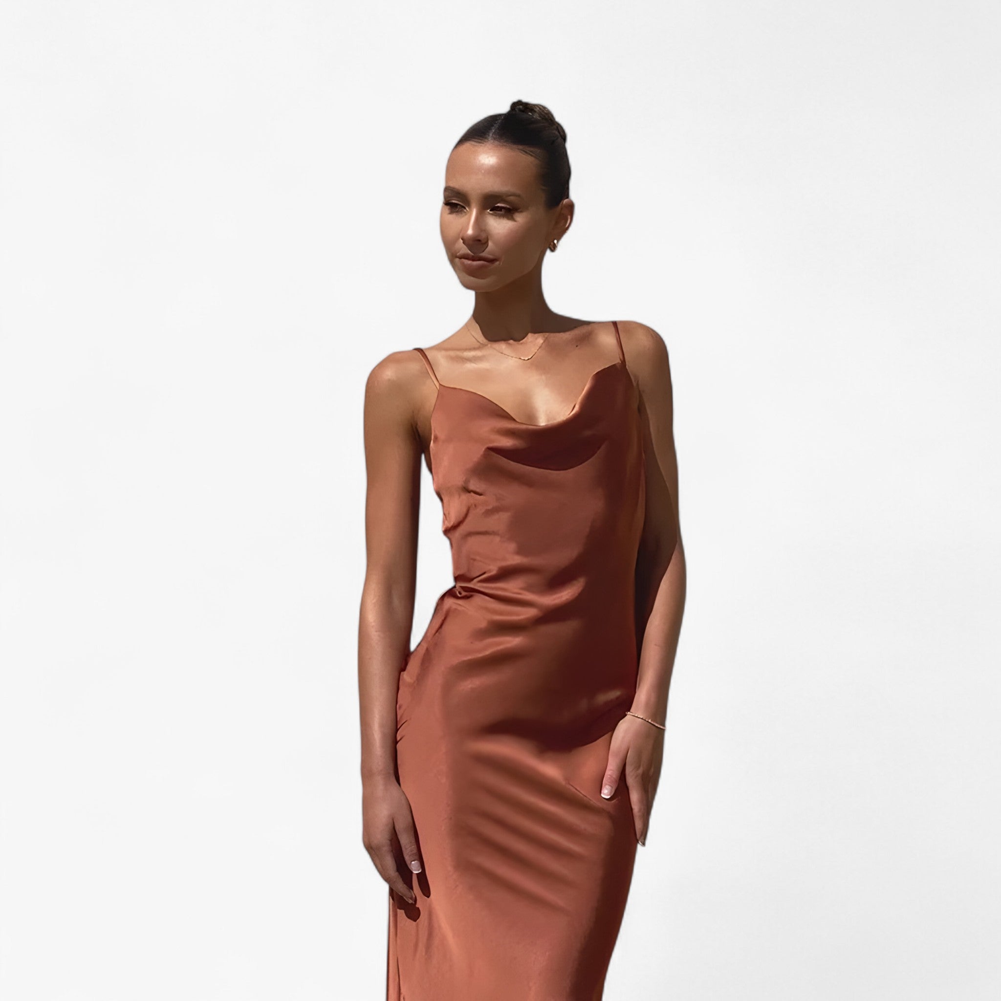 Abito Lungo da Uomo in Seta e Pelle, Elegante e Morbido - - abito abito seta dianne | abito lungo in seta - €25 pelle seta uomo - Concept Palermo