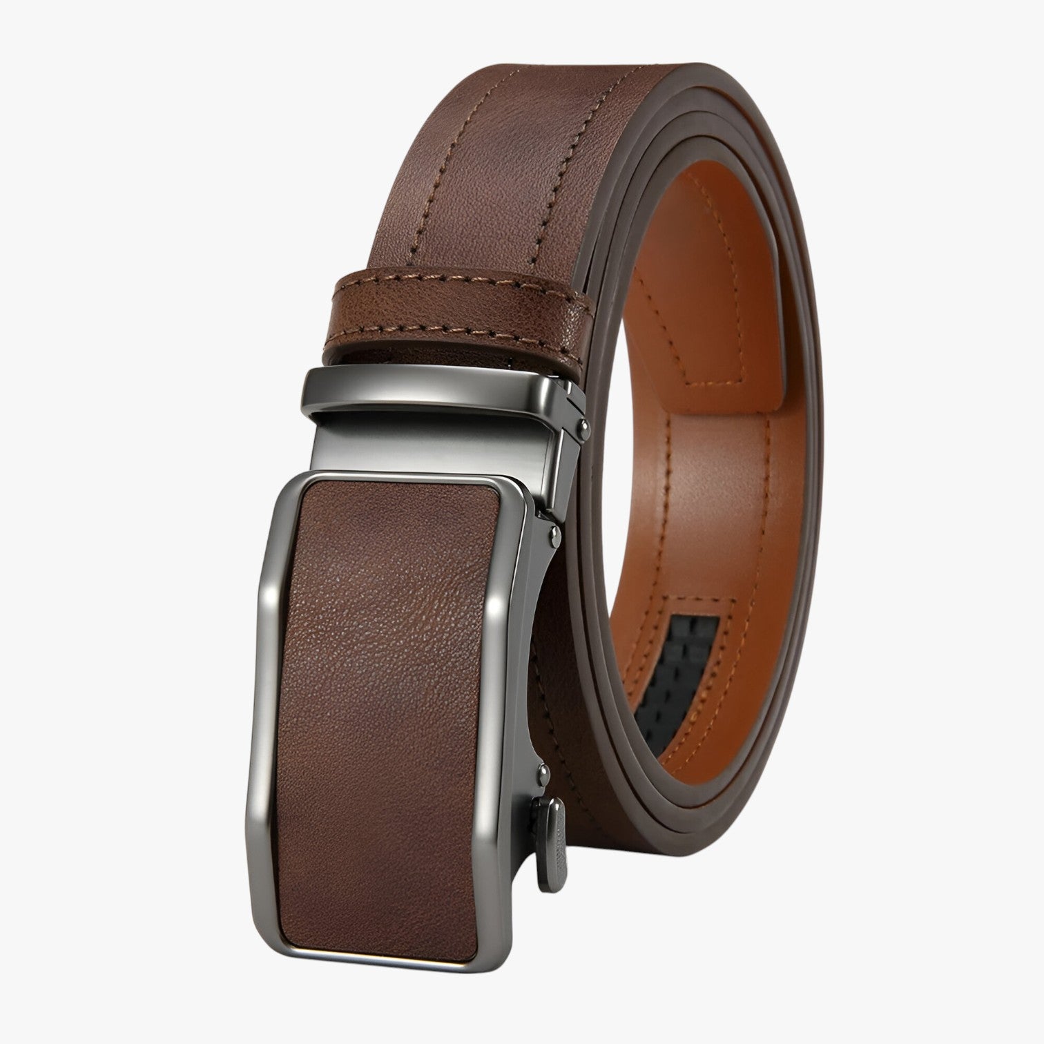 Cintura con fibbia automatica da uomo - Stile e comfort per ogni giorno - Marrone - automatica Belts belts for men cintura cintura fibbia comfort fibbia giorno mens accessory Mens belt ogni - Concept Palermo