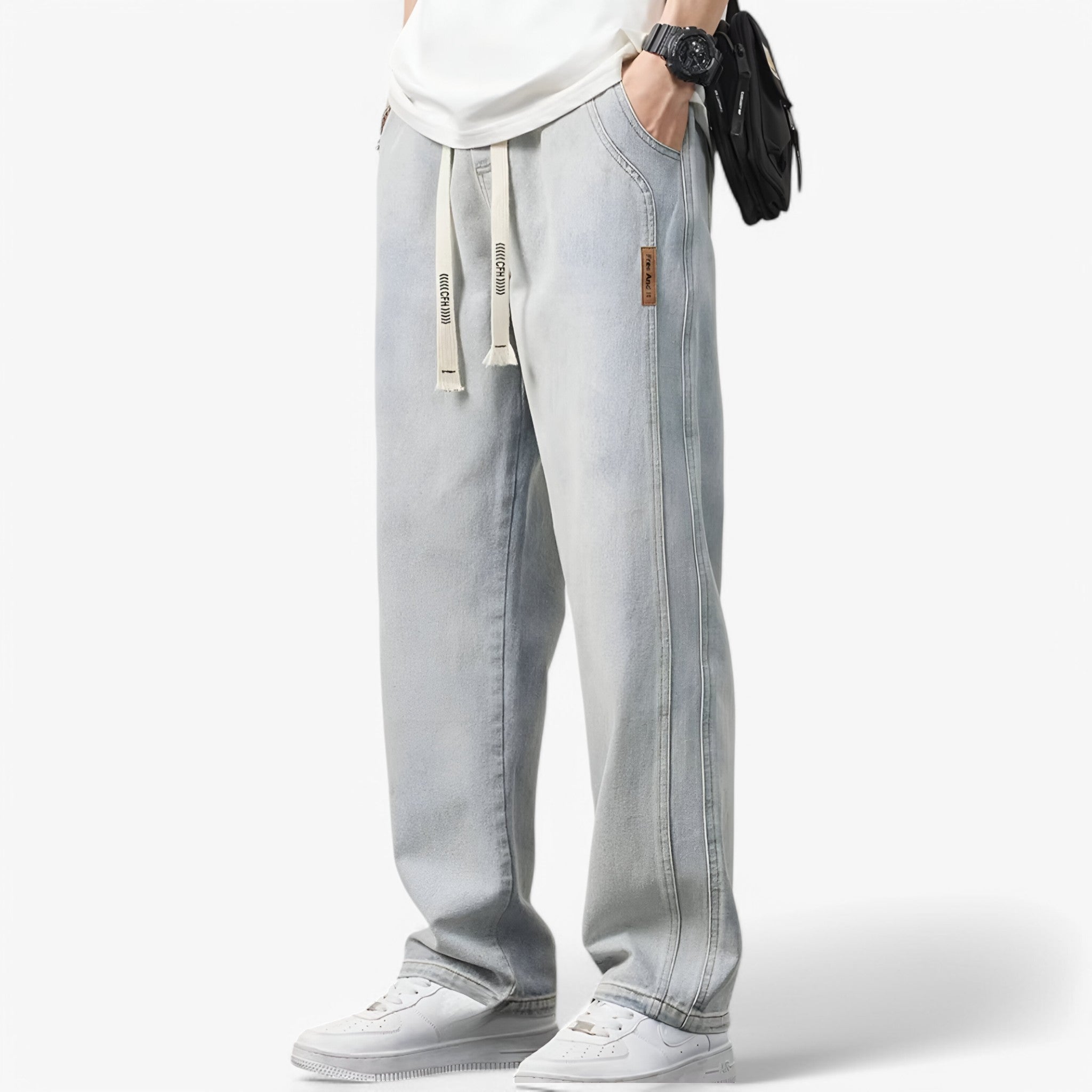 Pantaloni in denim - Trendy e comodi Uomo - - comodi denim pantaloni pantaloni denim pants trendy uomo - Concept Palermo