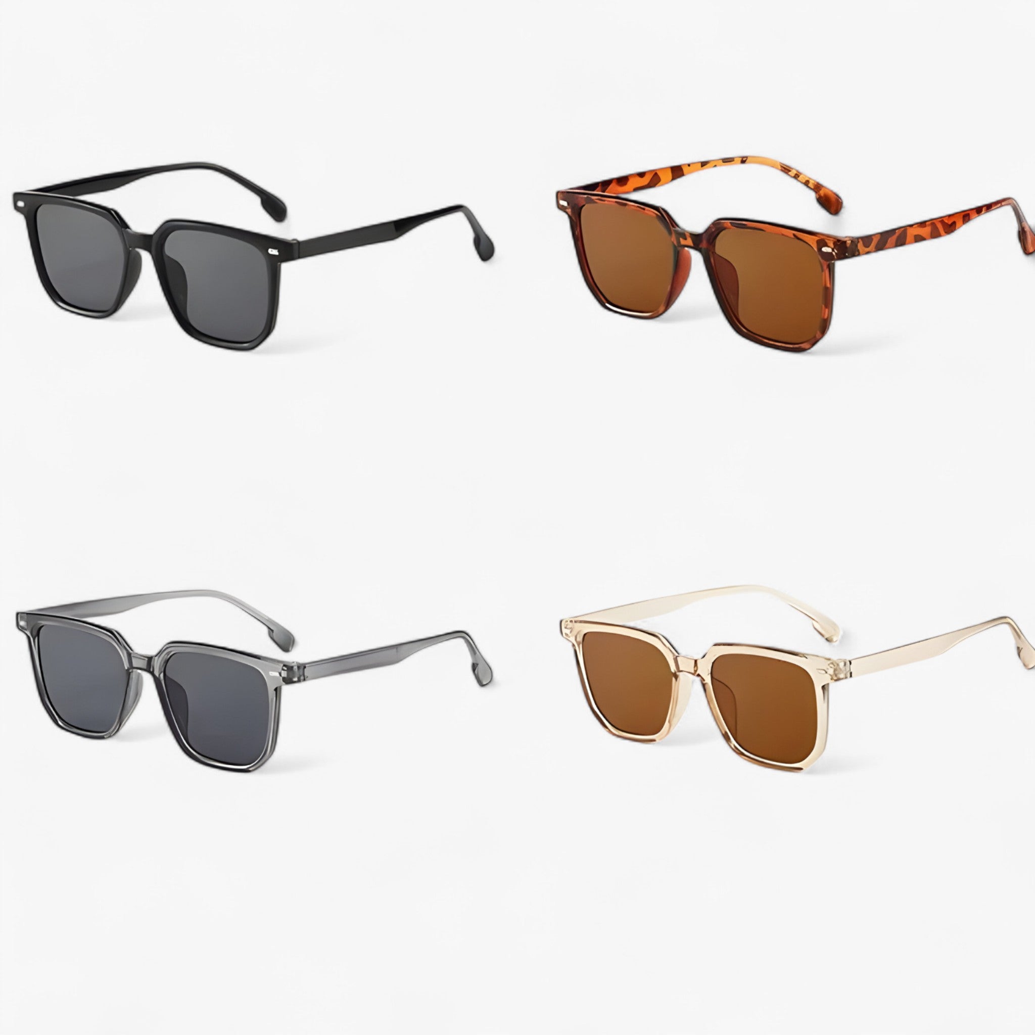 Occhiali da sole quadrati vintage unisex stile retrò Uomo - - Fashion Sunglasses men sunglasses polarized mens sunglasses occhiali occhiali sole Polarized man sunglasses quadrati retr sole stile sunglasses sunglasses polarized men unisex - Concept Palermo