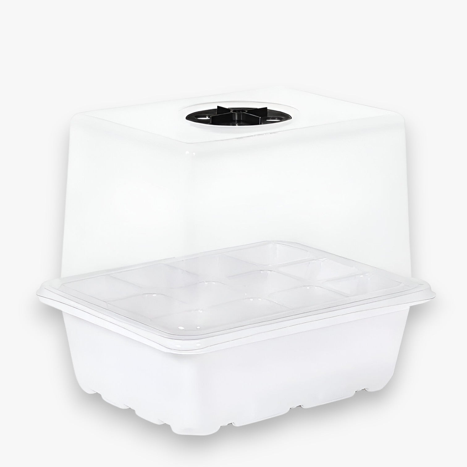 Piastra di partenza con coperchio – per giardinaggio e coltivazione indoor - Bianco - coltivazione coperchio giardinaggio home & garden home and garden indoor partenza piastra piastra partenza - Concept Palermo