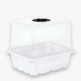 Piastra di partenza con coperchio - per giardinaggio e coltivazione indoor - Bianco - coltivazione coperchio giardinaggio home & garden home and garden indoor Linen partenza piastra piastra partenza Unisex - Concept Palermo