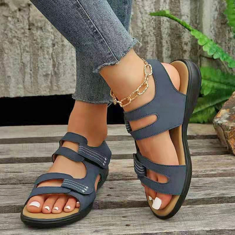 Sandali Ortopedici da Donna Bianchi - Sandali Estivi Comodi ed Ergonomici - Blu - cross-from-pantino-9119625412954 dames July men's men's fashion New-google orthopedische orthopedische sandalen sandalen - Concept Palermo