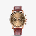 Reloj de pulsera de piel