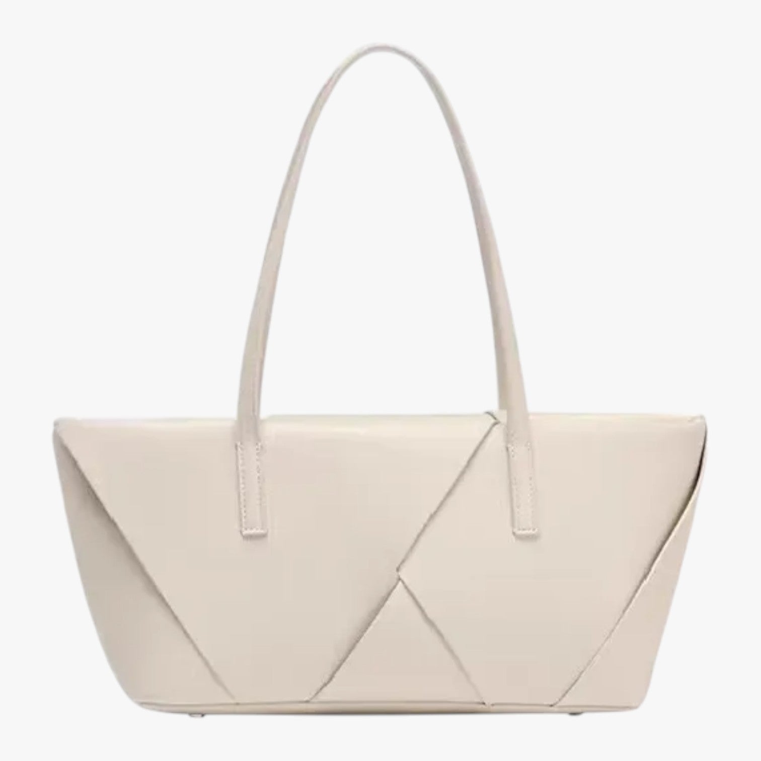 Borsa a tracolla in pelle liscia Donna - Beige - bag Bags borsa borsa tracolla donna handbags liscia pelle tracolla women bags Women's handbags - Concept Palermo