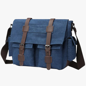 Borsa a tracolla vintage in tela da uomo - LH8619-Blu Francia - Bags bags for men borsa borsa tracolla Linen Men Shoulder Bags tela tracolla uomo vintage - Concept Palermo
