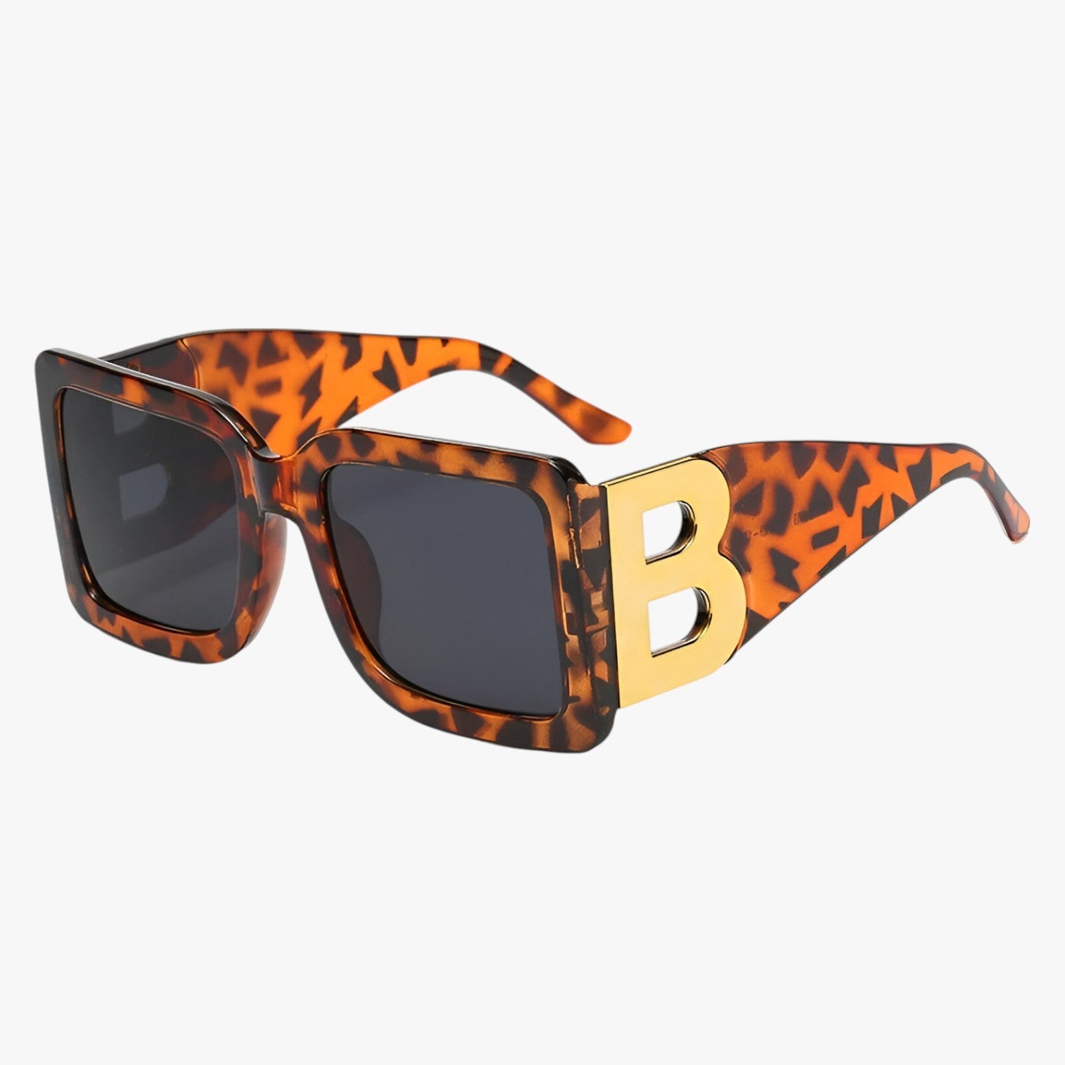Audace e stiloso - Occhiali da sole oversized con protezione UV400 Uomo - Leopardo Grigio Come Immagine - audace audace stiloso Fashion Sunglasses occhiali oversized polarized sunglasses women protezione sole stiloso sunglasses - Concept Palermo