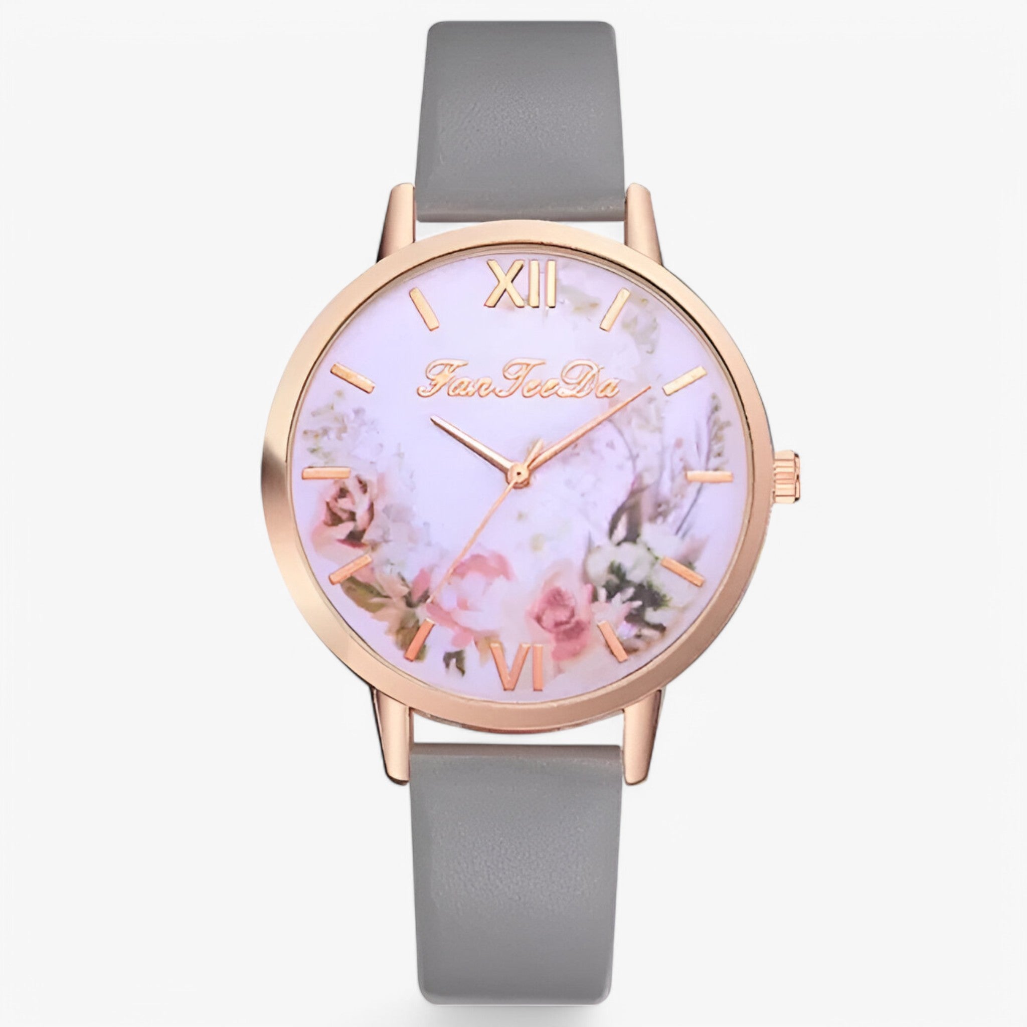 Orologio da donna con cinturino in pelle e design semplice e alla moda - grigio - alla cinturino design donna female watch moda orologio orologio donna pelle watch for women - Concept Palermo