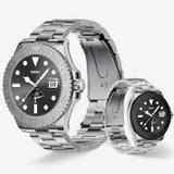 Luxuriöse Herren-Smartwatch AMOLED, elegante intelligente Uhr mit HD-Display