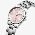 Relojes clásicos de lujo para mujer en acero inoxidable con esfera delicada