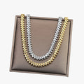 Collana Choker in acciaio inossidabile a forma di bottiglia Lana Donna