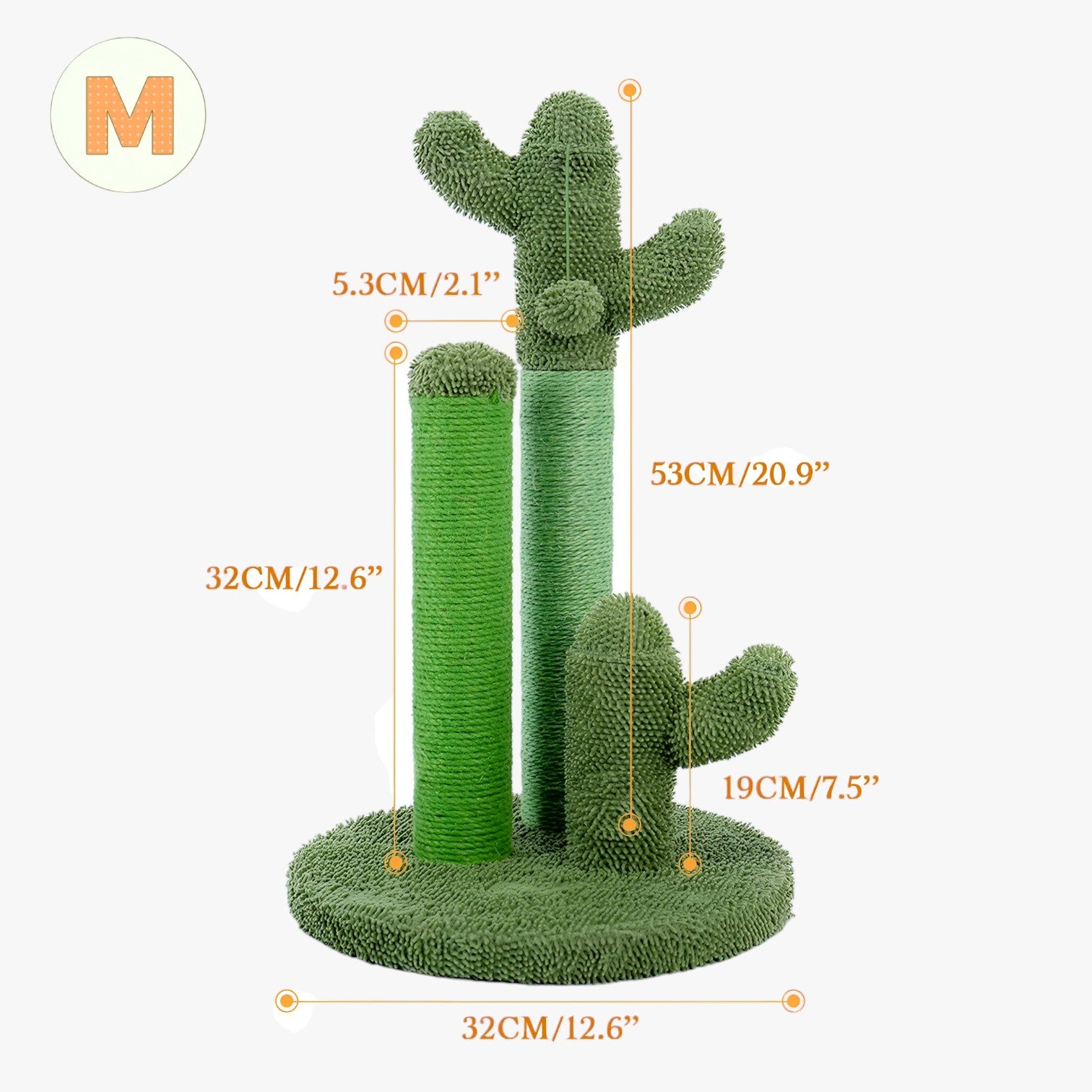 Cactus Scratch Fun Graffiatoio Interattivo a 3 Pali con Pallina Pendente - - cactus cactus scratch graffiatoio interattivo mitzy | cactus scratch fun graffiatoio interattivo a 3 pali con pallina pendente - €25 pali pallina pendente pet PET SUPPLIES petproduct Pets - Concept Palermo