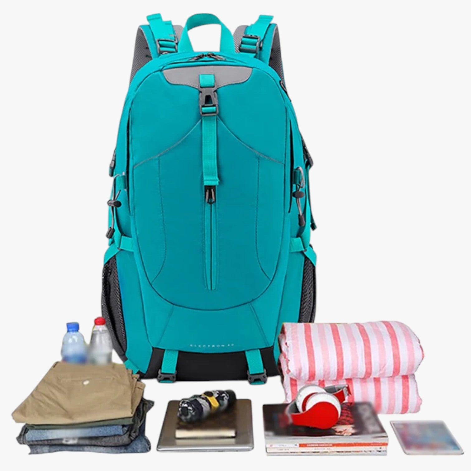 Zaino Trekking 40L con Coprizaino Impermeabile Uomo - - bag Bags bags for men coprizaino impermeabile men bag mens bag trekking uomo zaino zaino trekking - Concept Palermo