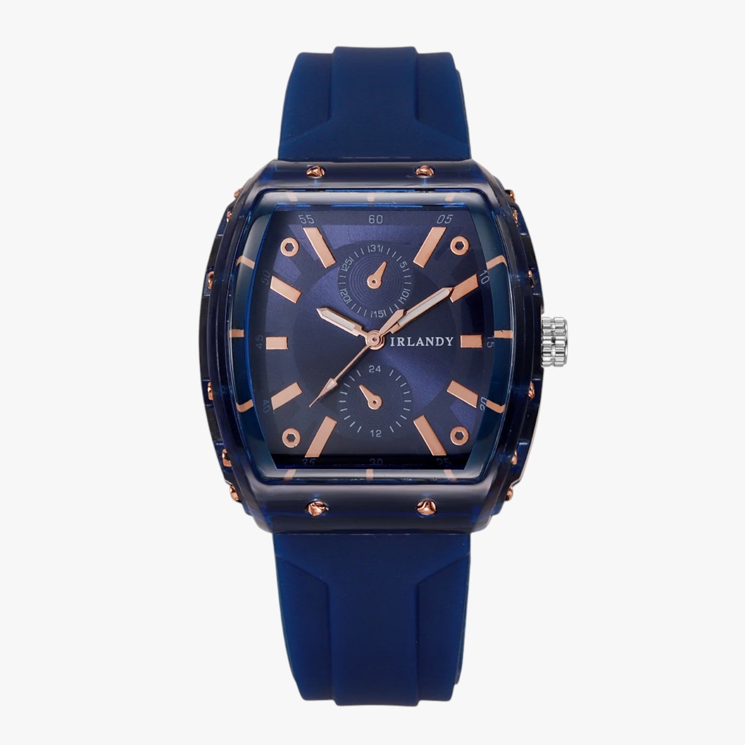 Orologio da polso femminile in silicone casual - Blu senza scatola - casual female watch femminile ladies watch orologio orologio polso polso silicone watch watch for women watches - Concept Palermo