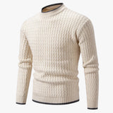 Slim fit heren trui - warme en jeugdige stijl