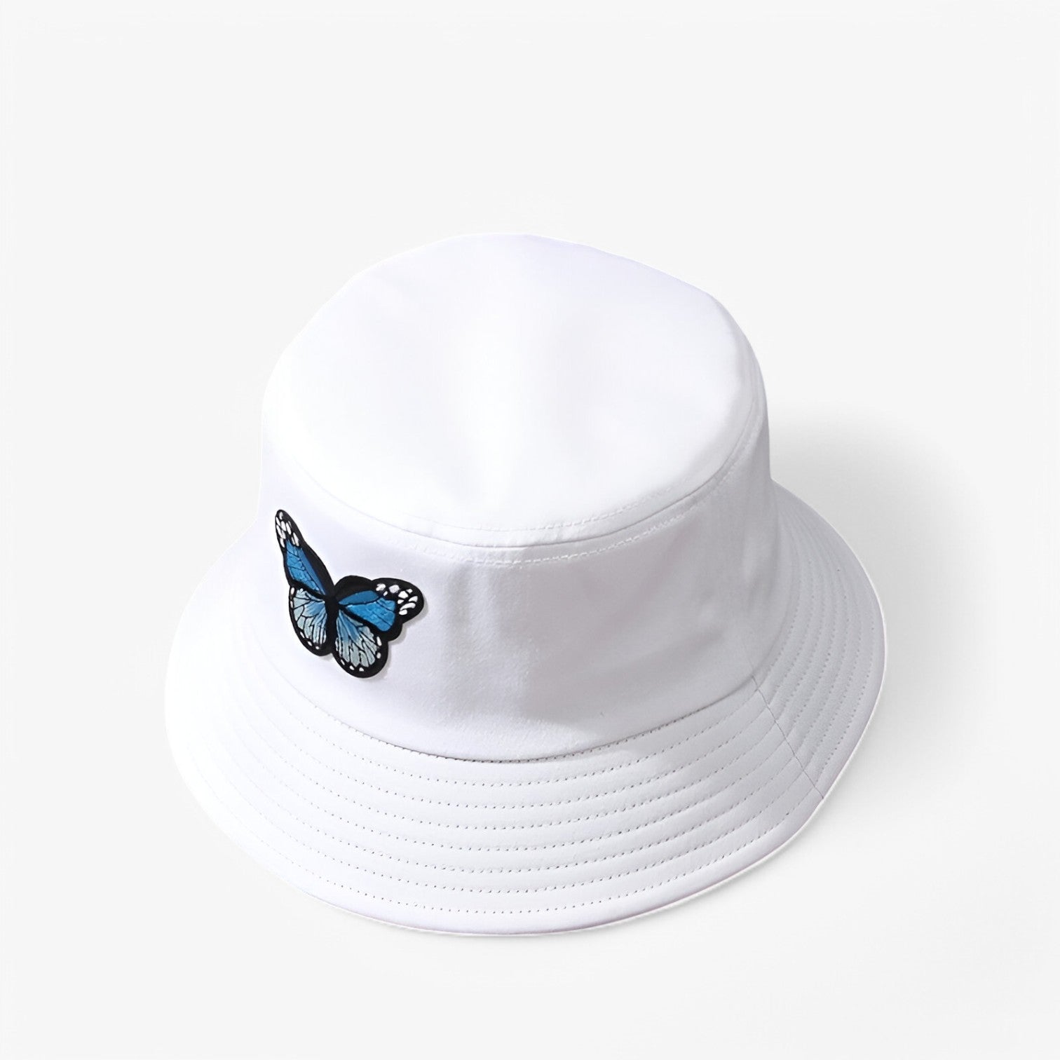 Protezione solare con accento farfalla - per ragazze attive Donna - Bianco 56-58cm - accento attive brenda | protezione solare elegante con accento farfalla - per ragazze attive - €25 bucket hats donna farfalla Hat for girls protezione protezione solare ragazze summer hat Sun Hats women hat - Concept Palermo
