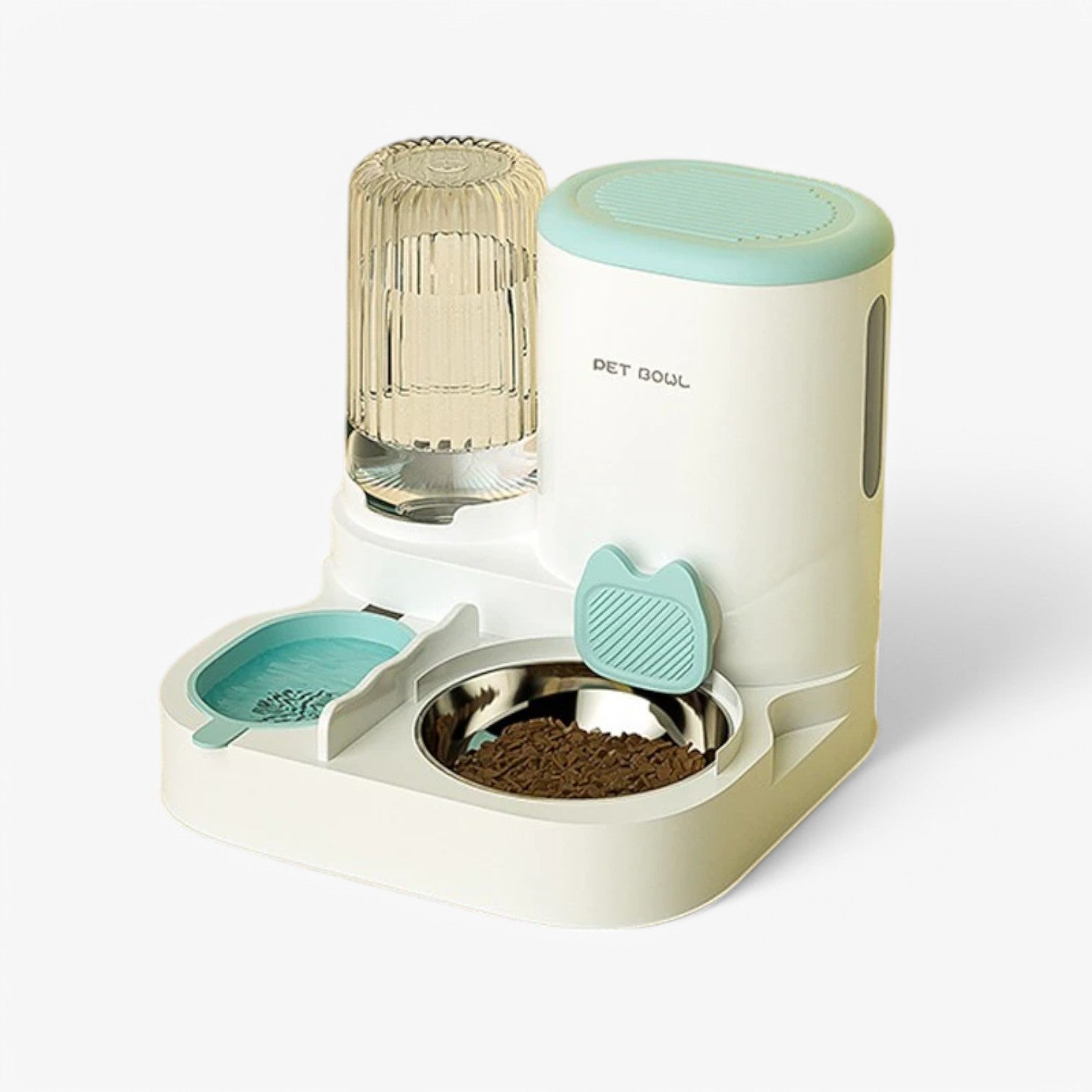 Distributore Automatico di Cibo – Sempre Acqua e Cibo Fresco - Blu-standard - acqua automatico cibo distributore distributore automatico fresco pet PET SUPPLIES pets & supplies sempre - Concept Palermo