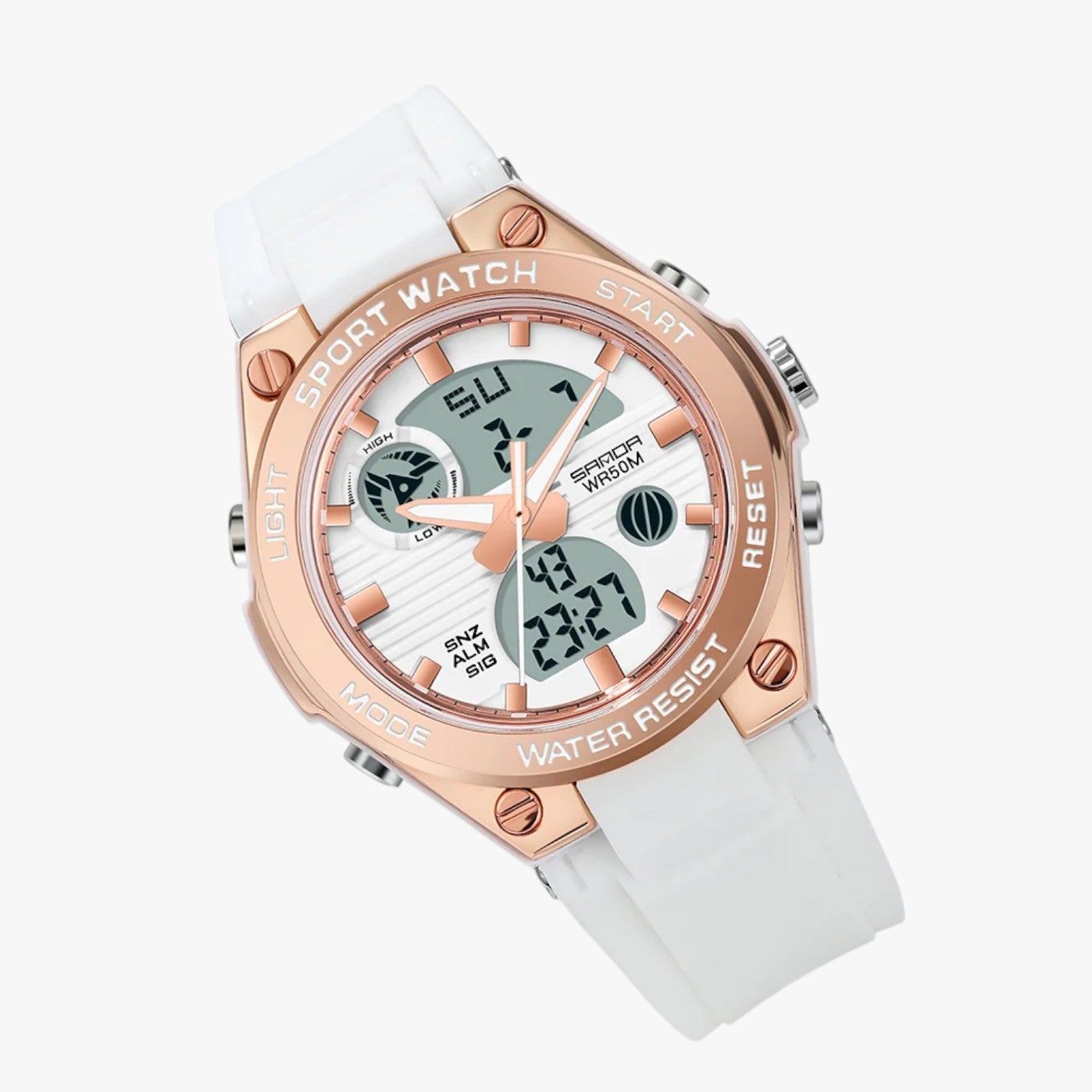 Orologio Sportivo Digitale da Donna Impermeabile con Cinturino in Silicone Nero - - donna female watch impermeabile ladies watch orologio orologio sportivo sportivo watch watch for women watches wrist watches for women - Concept Palermo