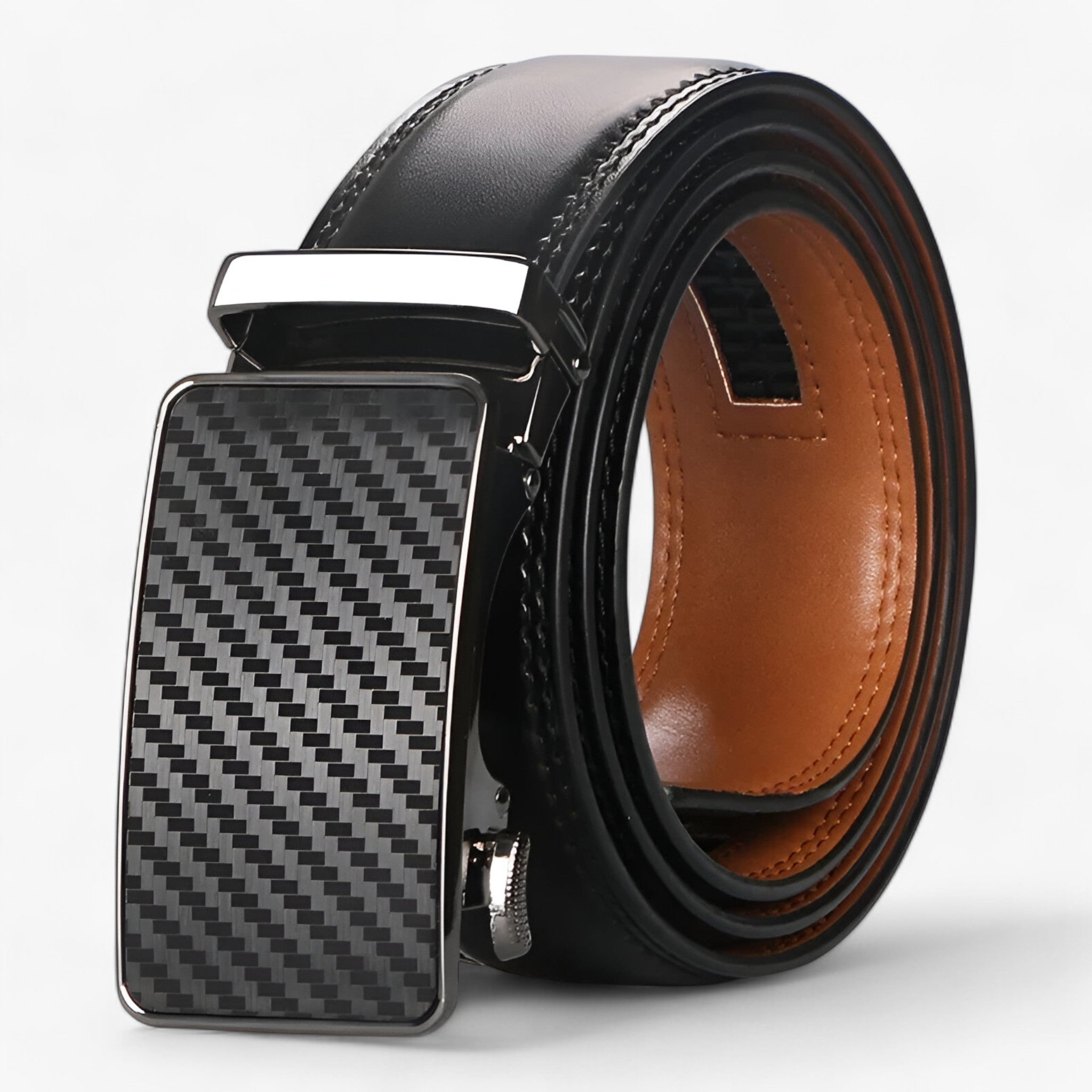 Cintura fashion - Raffinata e confortevole Uomo - Nero - cintura cintura fashion confortevole fashion men's belt raffinata uomo - Concept Palermo