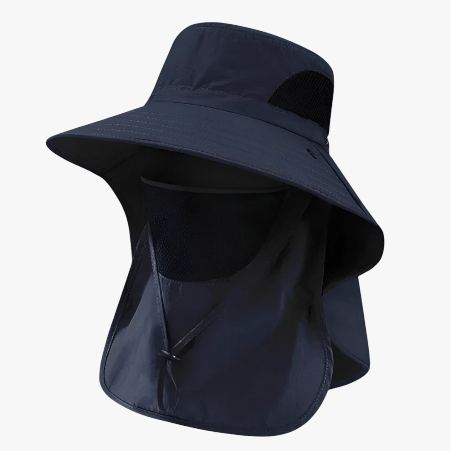Scarpa da pesca protettiva UV con maschera Uomo - blu marino Taglia unica - bucket hats maschera men's hat mens accessory pesca protettiva scarpa scarpa pesca Sun Hats uomo - Concept Palermo