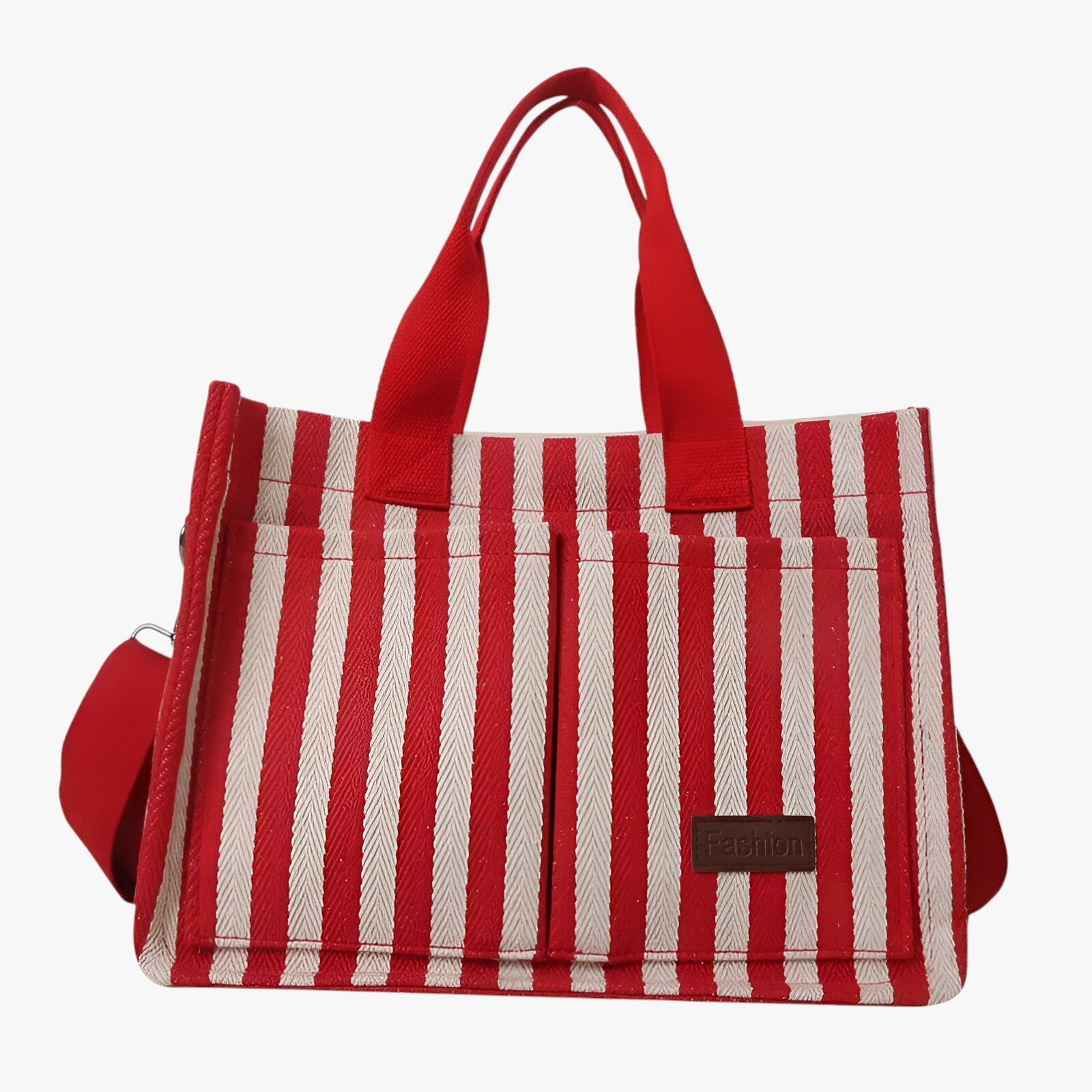 Ampia borsa a tracolla in tela per il giorno e i viaggi Uomo - Rosso - ampia ampia borsa bags borsa giorno handbags tela tracolla uomo Women's handbags - Concept Palermo