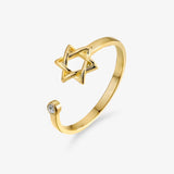 Zirkonium ring - verstelbaar en tijdloze schoonheid