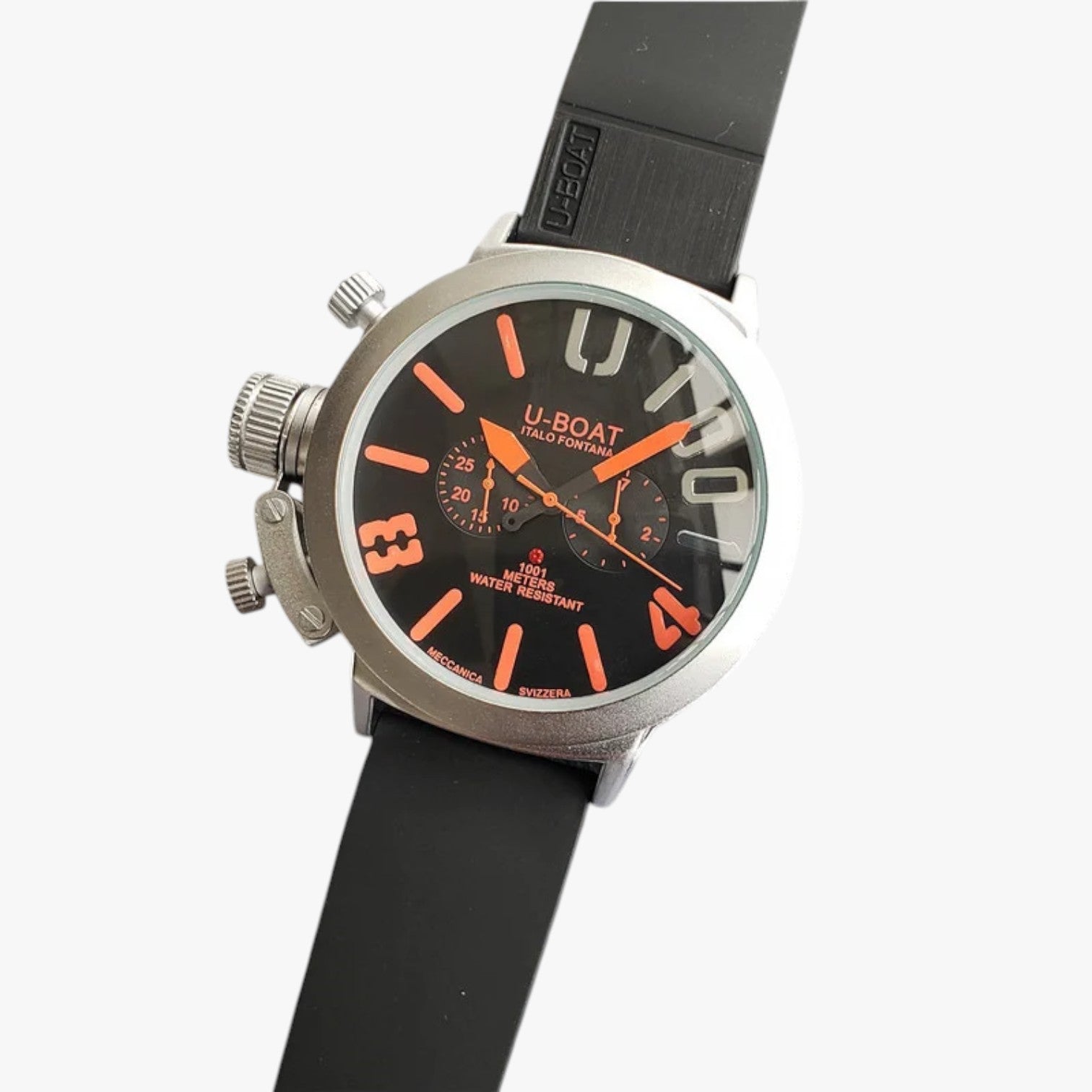 Orologio sportivo in acciaio con cinturino in silicone Uomo - 5 Francia - acciaio cinturino orologio orologio sportivo silicone sportivo uomo watch watches - Concept Palermo