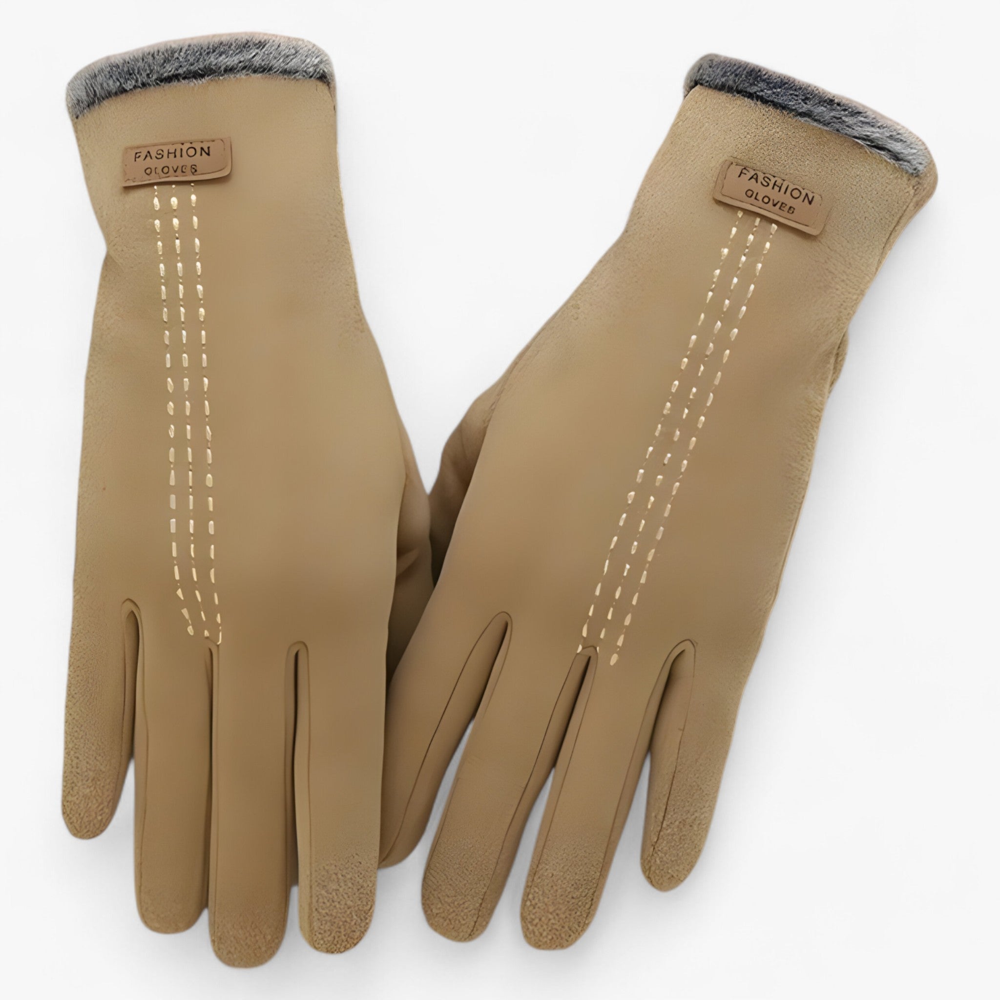 Guanti Invernali Vintage - Calore, Comfort & Touchscreen Uomo - Khaki Una taglia - calore comfort gloves & mittens guanti guanti invernali invernali touchscreen uomo - Concept Palermo