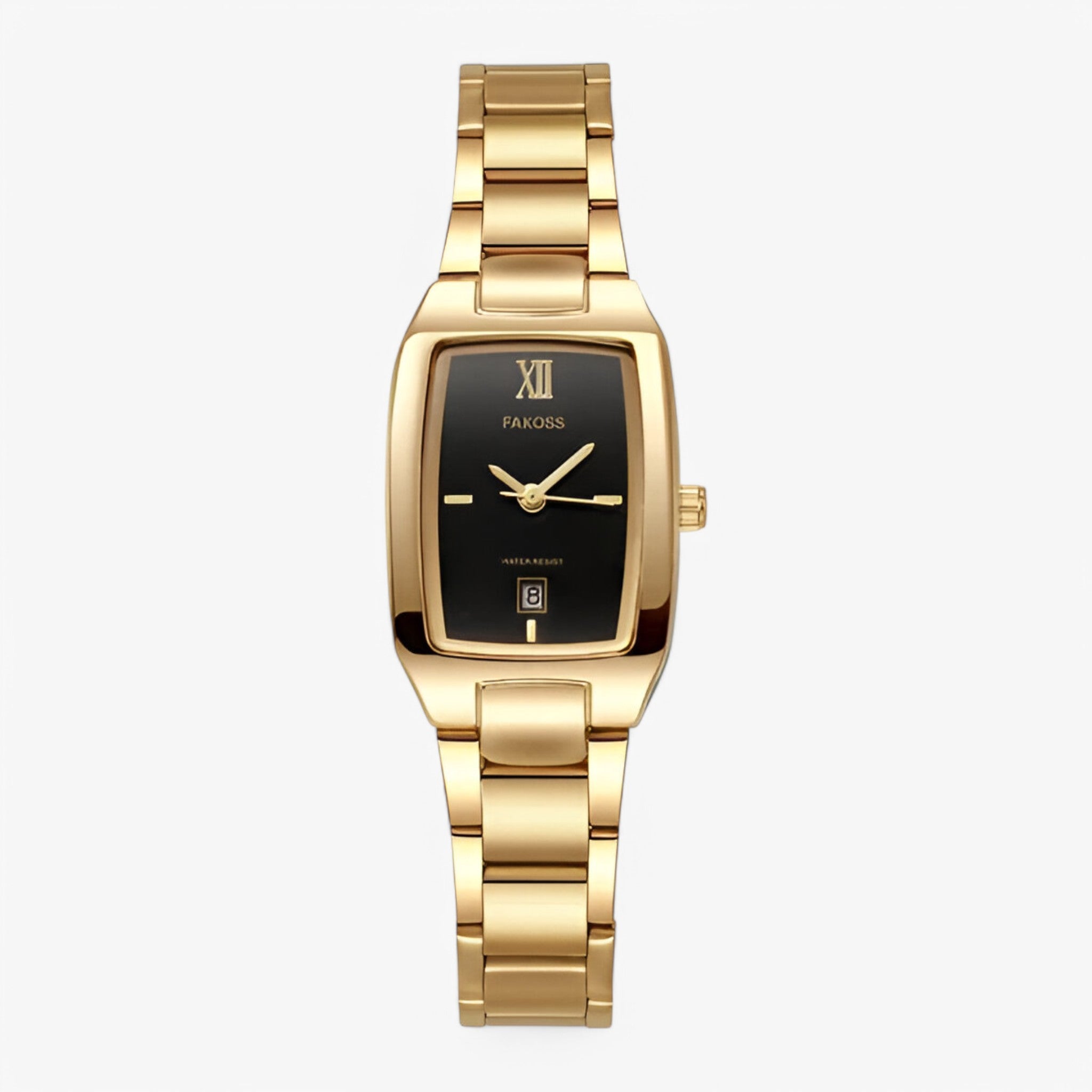 Orologio da donna al quarzo con quadrante quadrato - oro nera - donna orologio orologio donna quadrante quadrato quarzo watches women watch - Concept Palermo