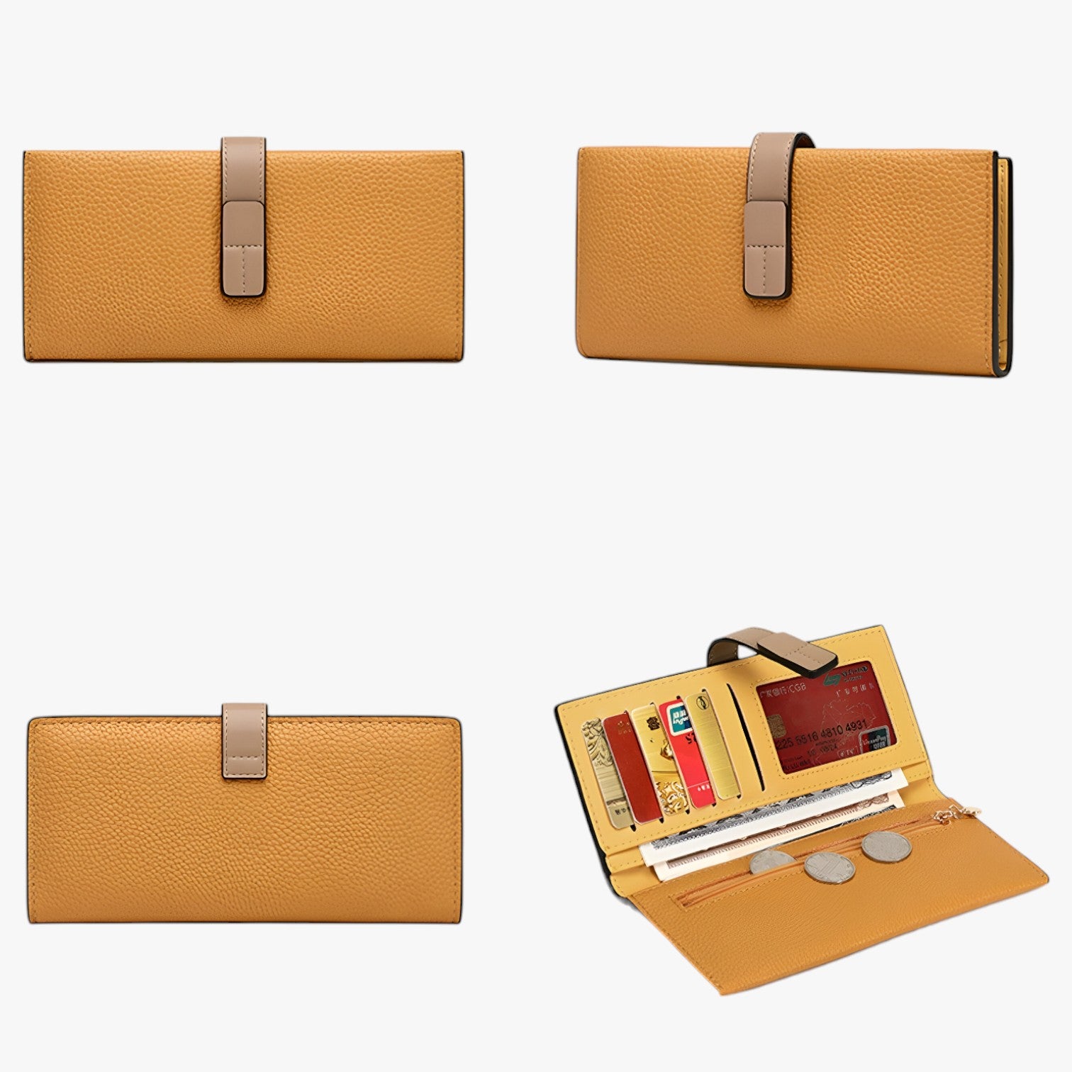 Portafoglio lungo da donna e porta carte multifunzionale - - carte donna multifunzionale porta portafoglio portafoglio donna wallet wallets womens wallet - Concept Palermo