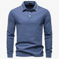 Polo para hombre con cuello de algodón